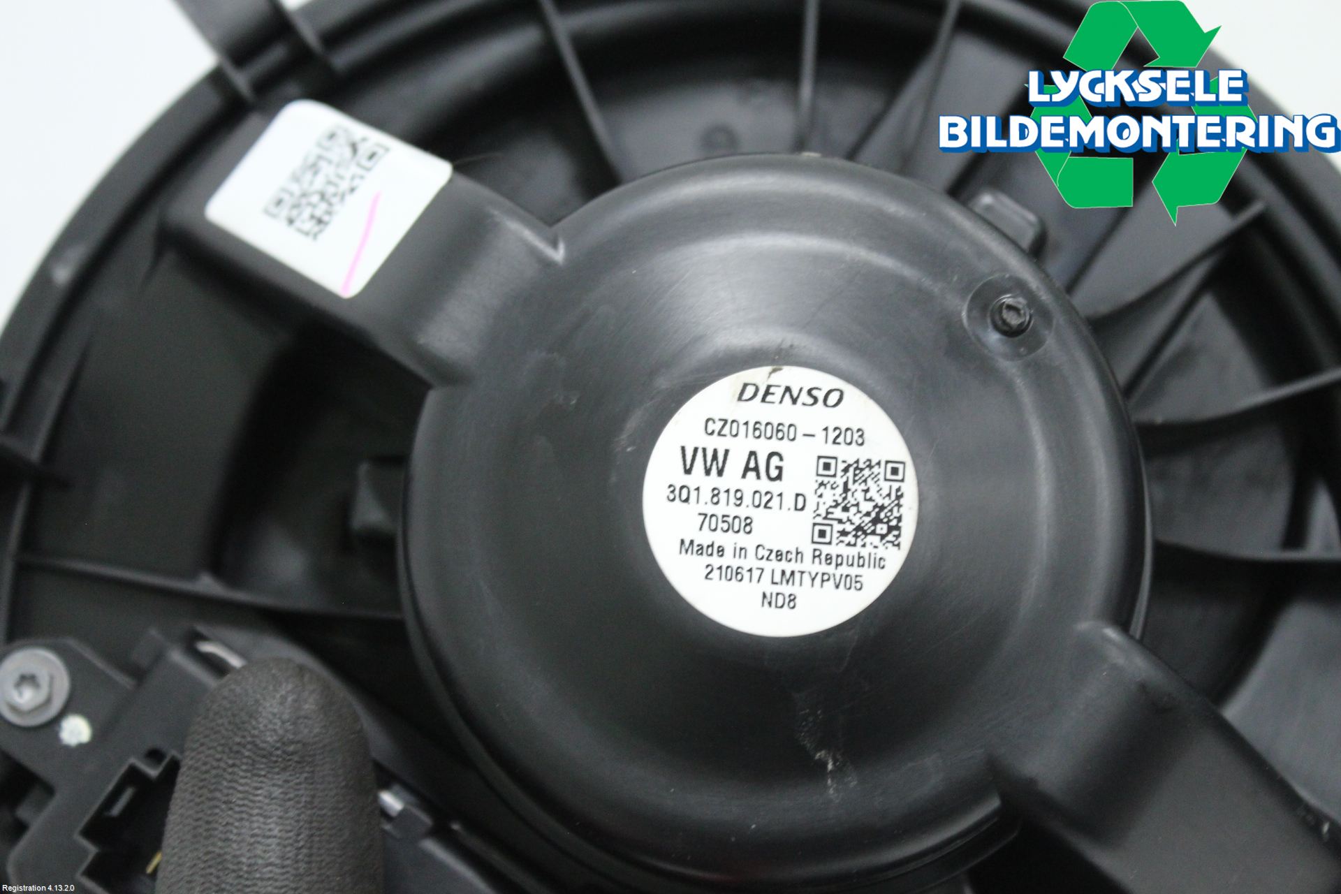 Volkswagen VW PASSAT 15-19 Ac Värmefläkt