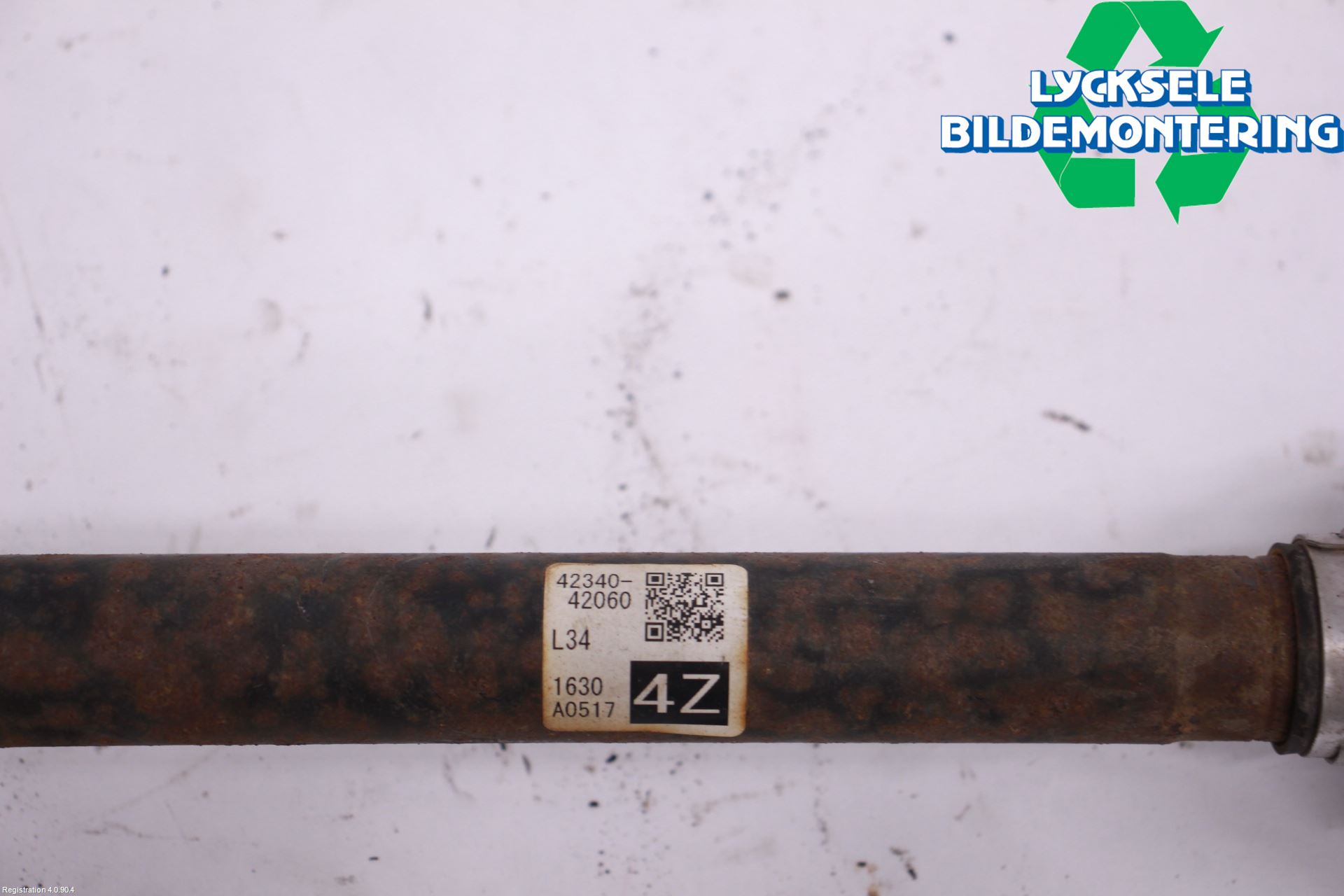 Toyota RAV4 19- Drivaxel Bak Vänster