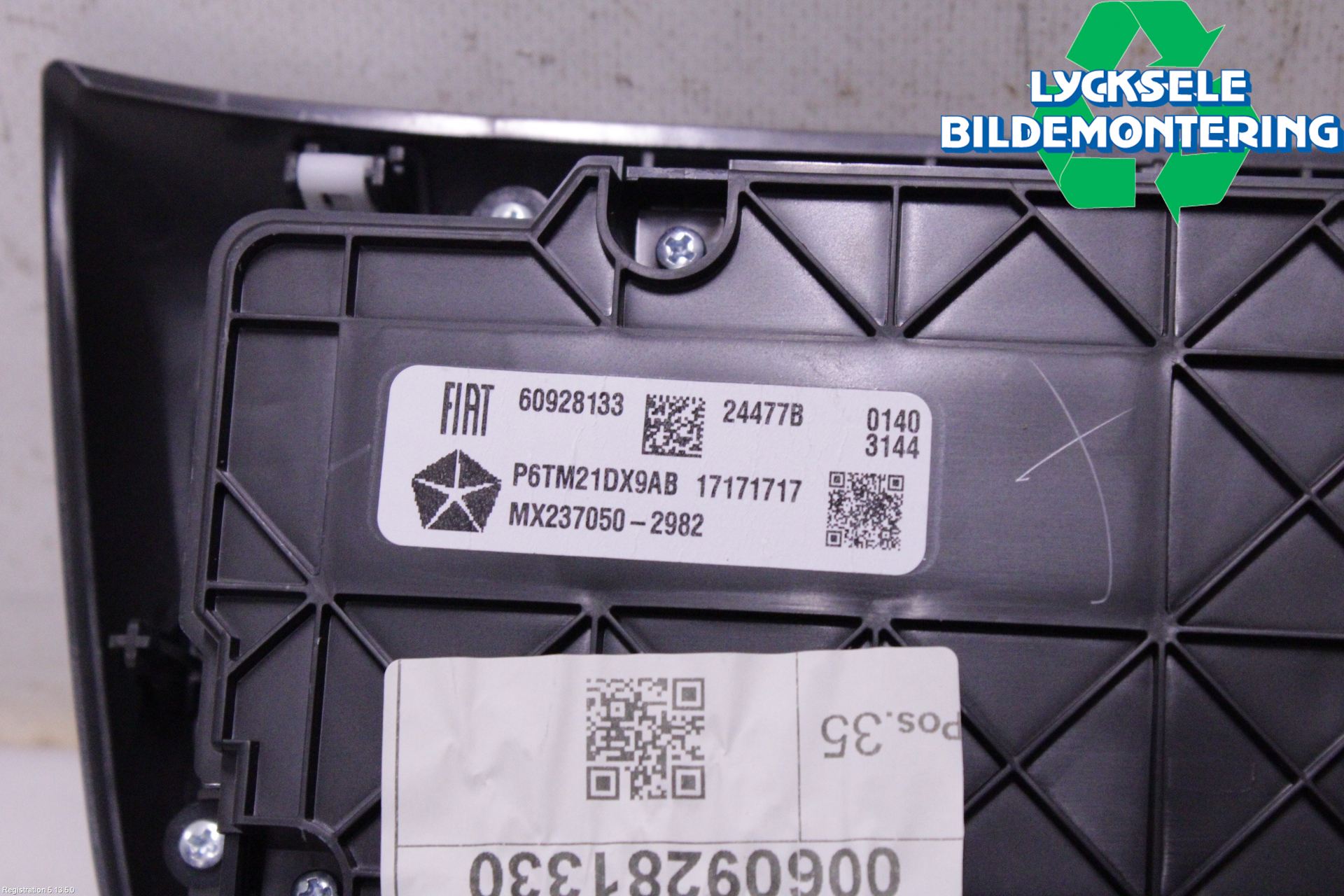Jeep COMPASS Ac Styrenhet Ac Manöveren