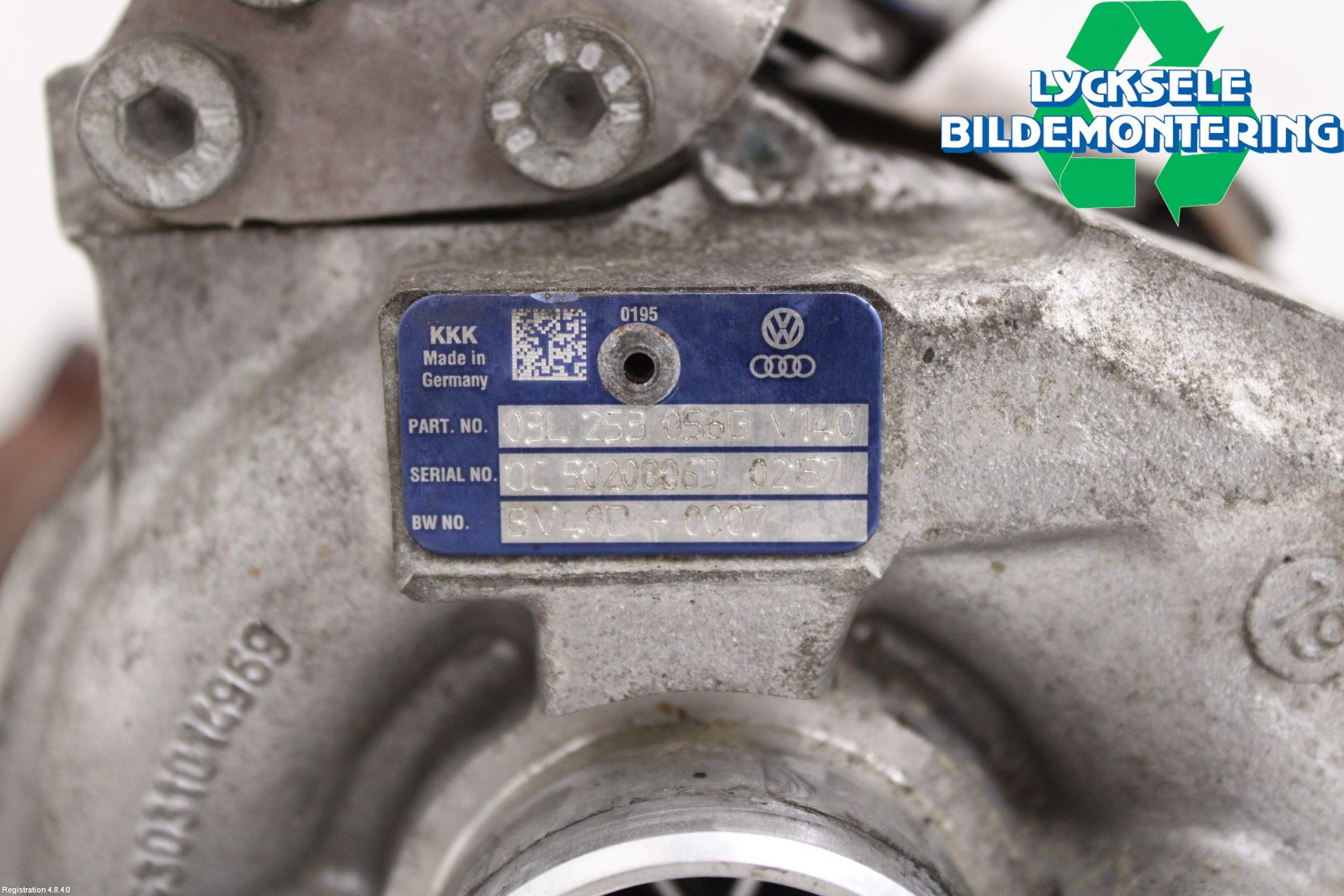 Volkswagen VW SHARAN 11- Turboaggregat