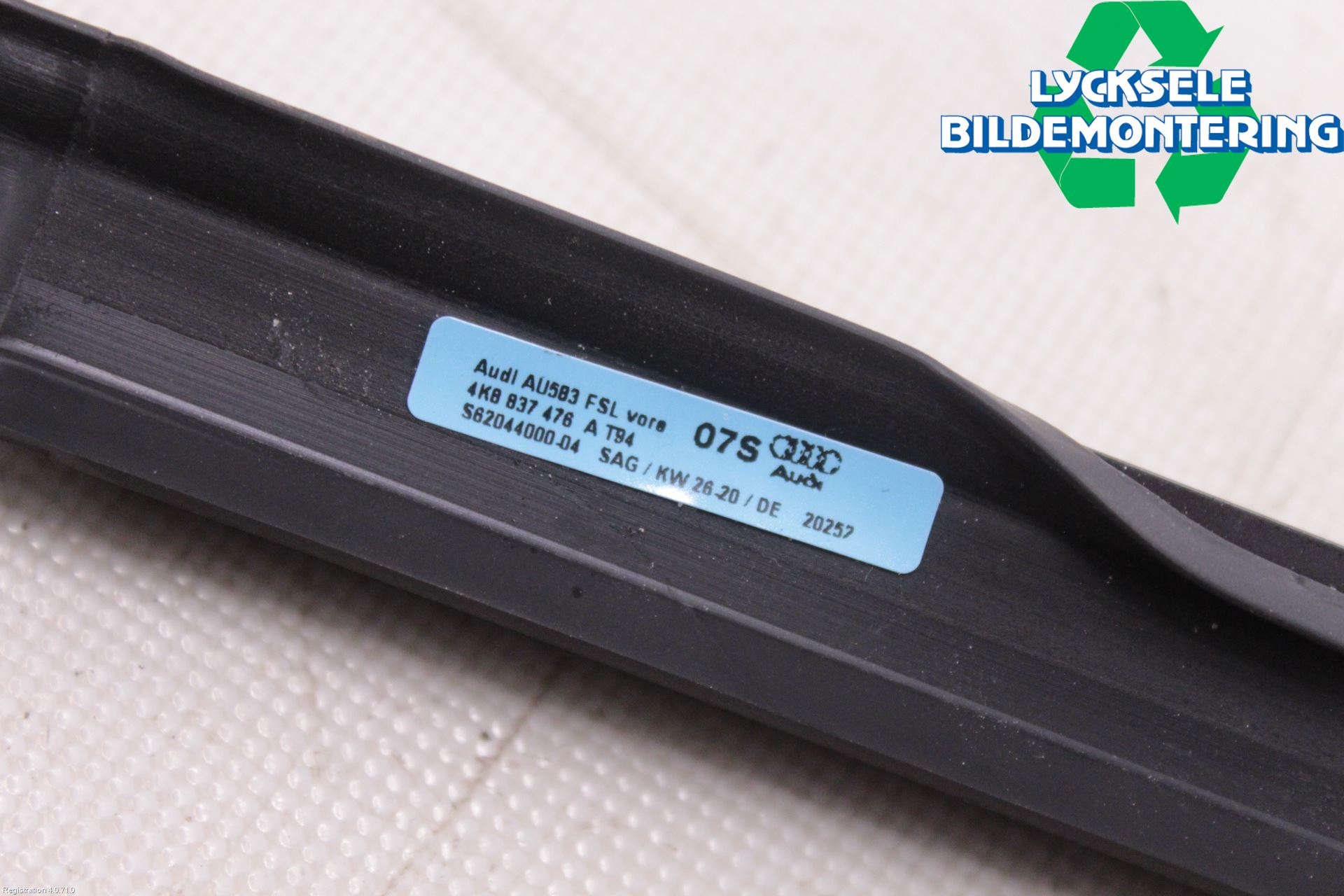 Audi A7 Sportback 4K 18- Dörr Dekorlist Fram Hö