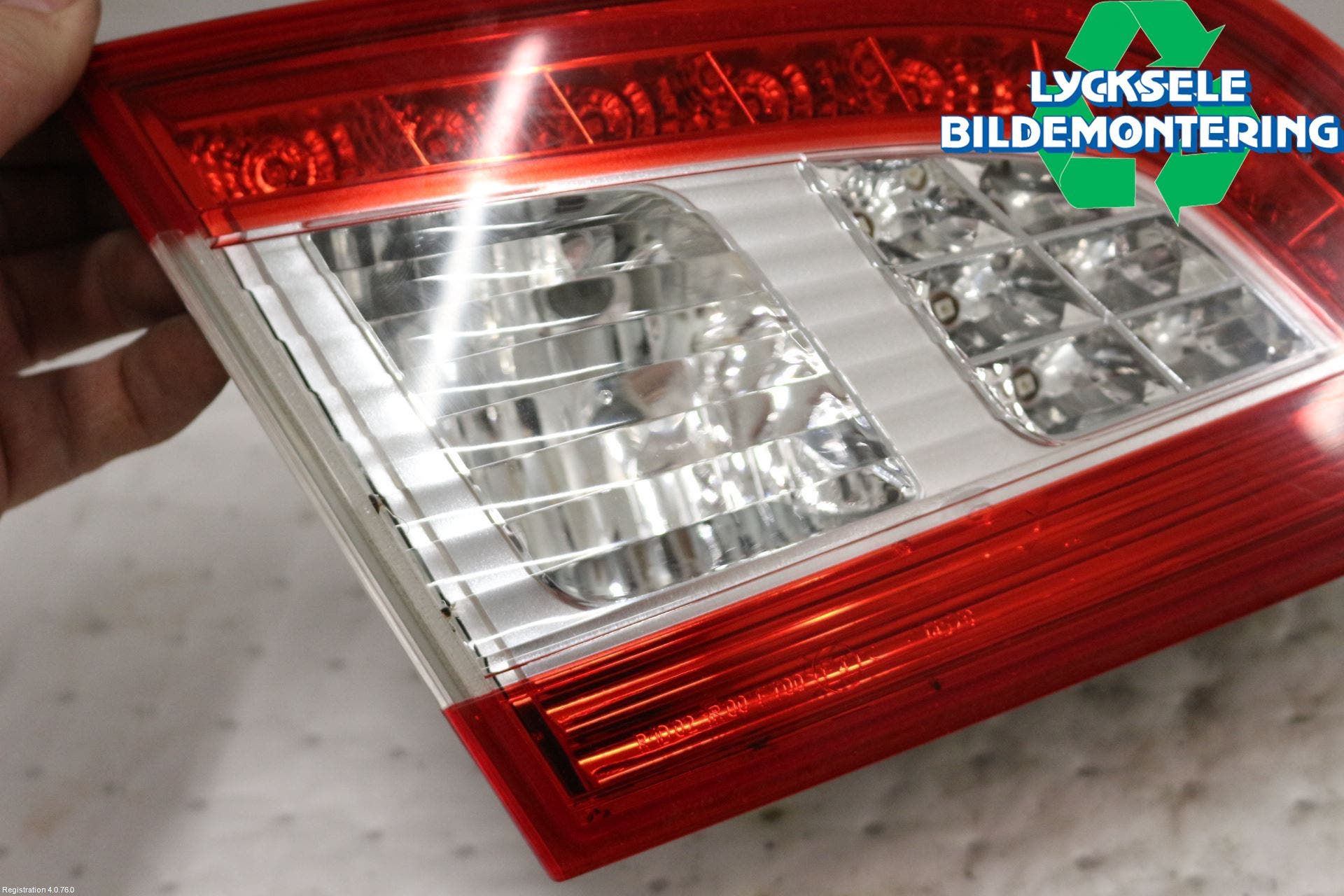 Peugeot 508 11-18 Bakljus Lucka Vä