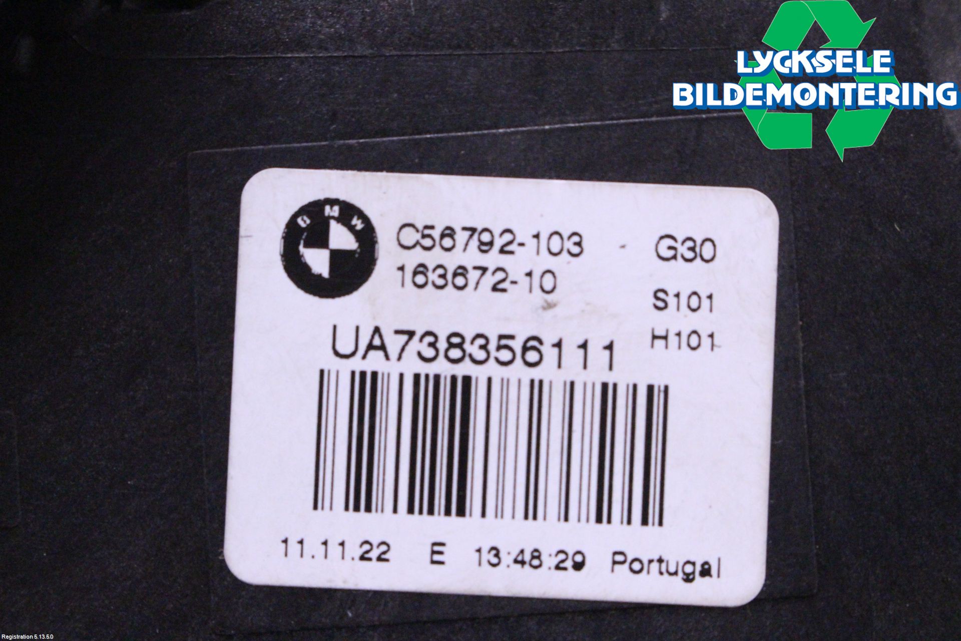 BMW X3 G01 18- Centrallåsmot Baklucka