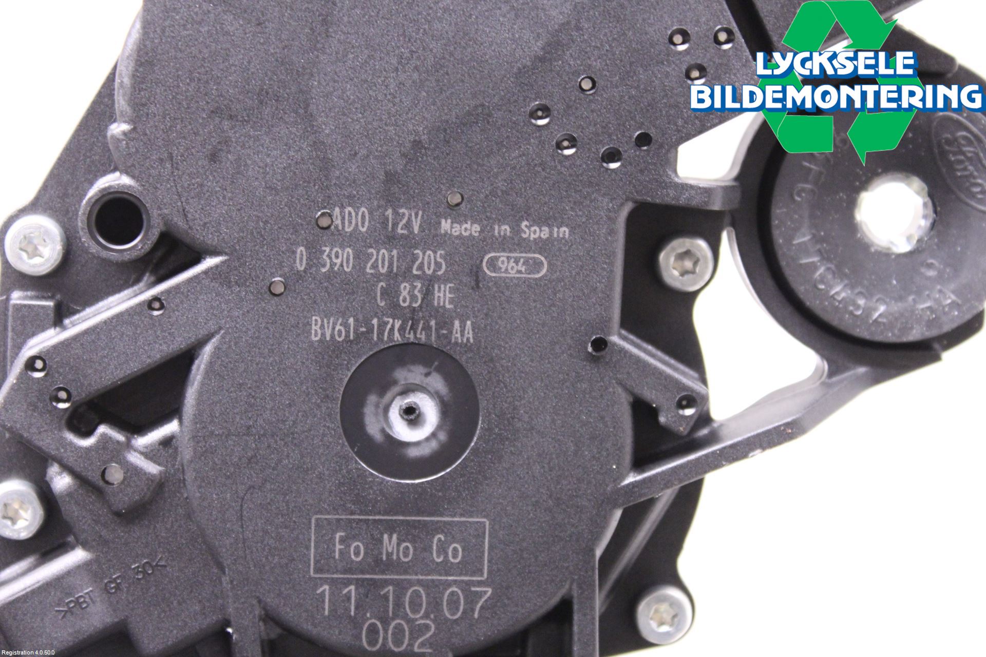 Ford FOCUS 11-14 Torkarmotor Baklucka