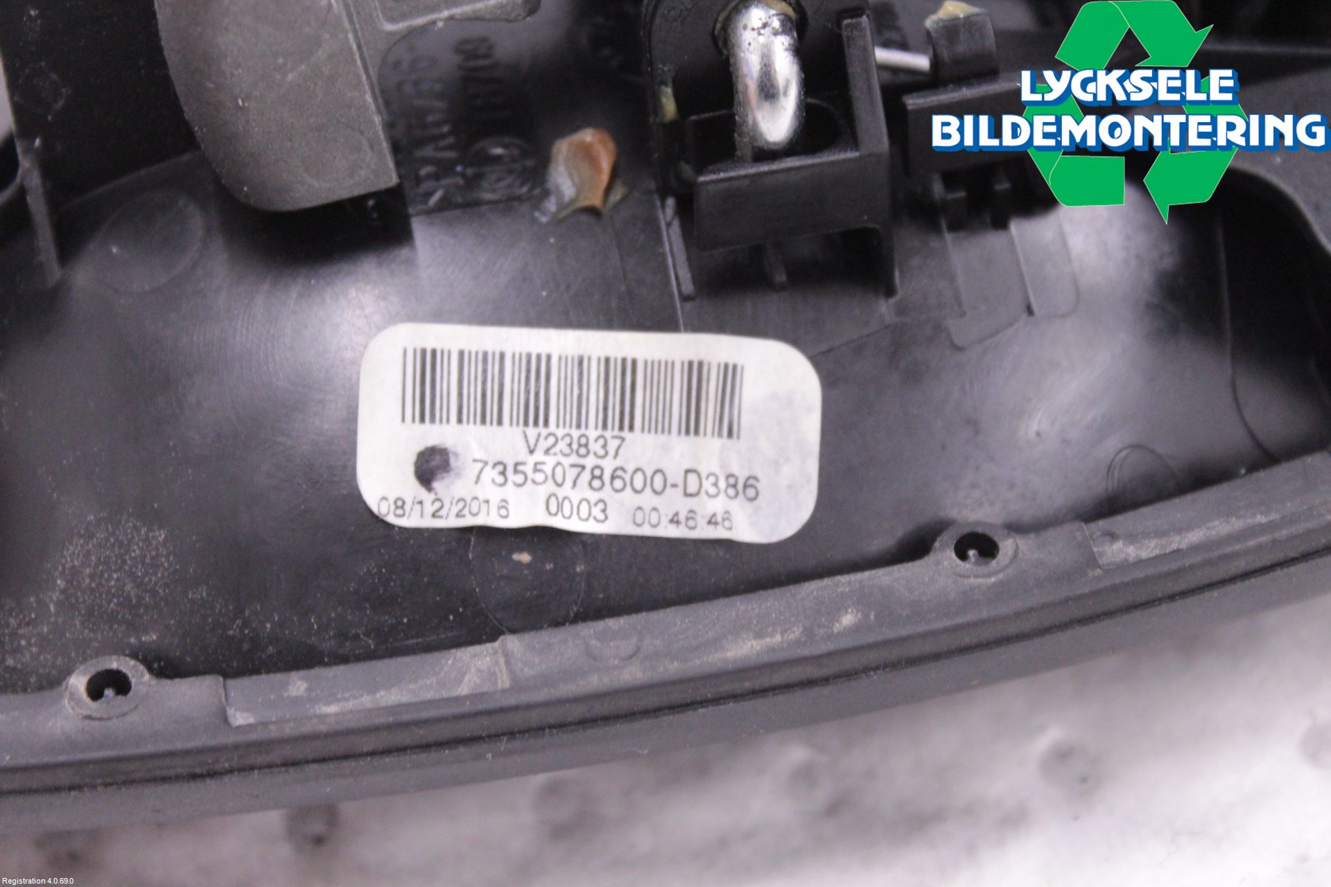 Opel COMBO D 12-18 Dörrhandtag Yttre Vä