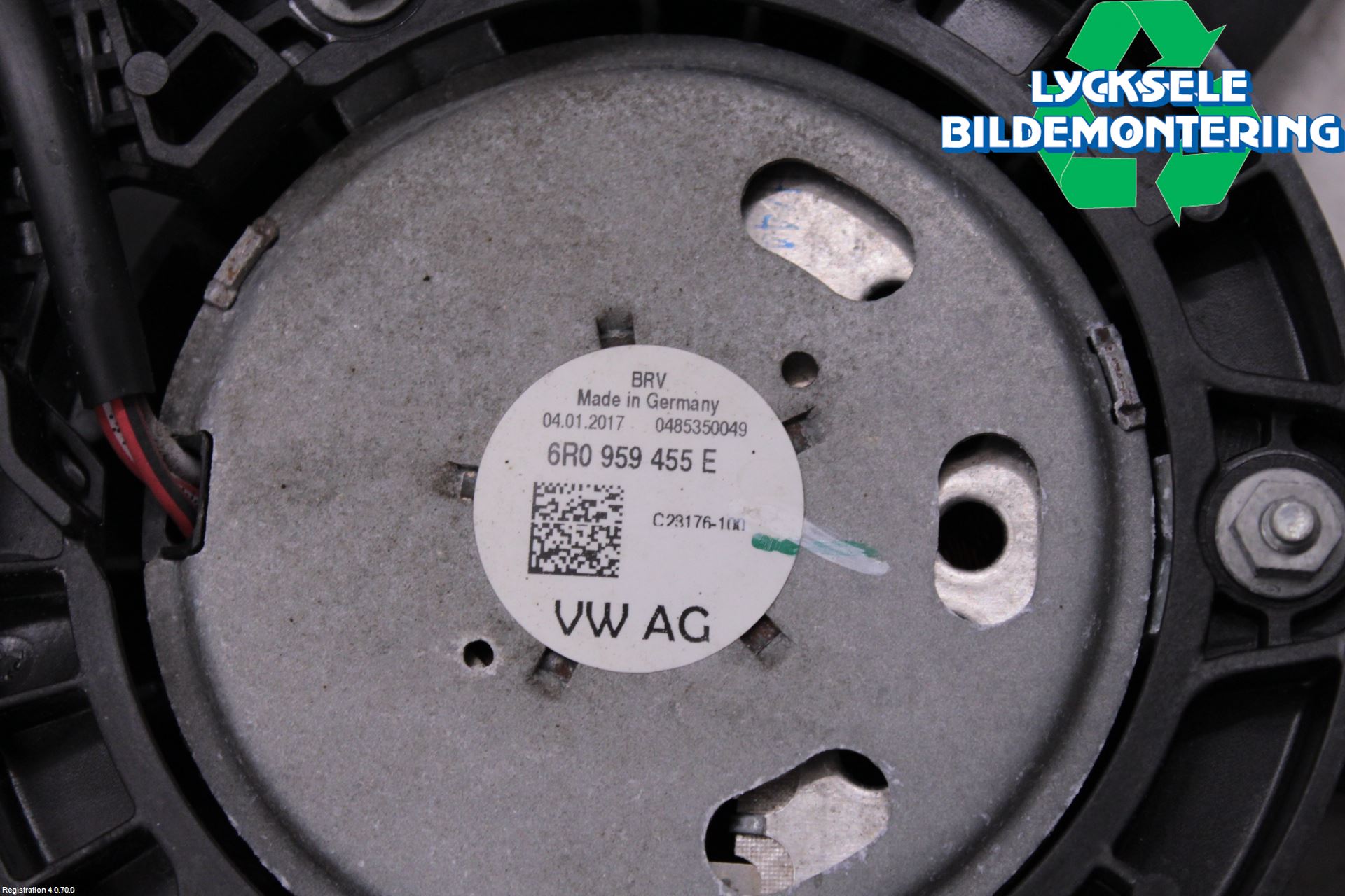 Skoda FABIA 15-21 Kylfläkt El