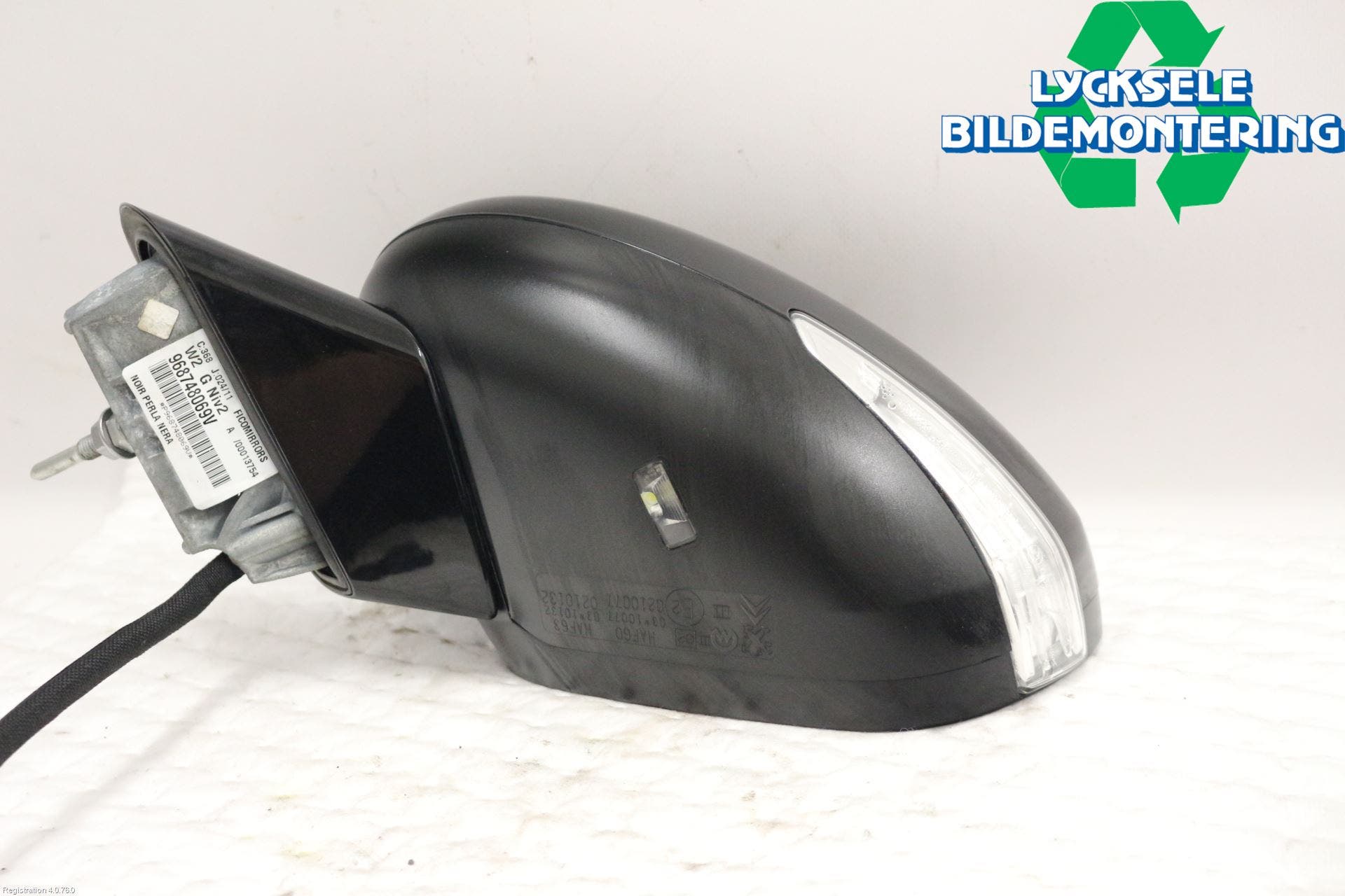 Peugeot 508 11-18 Spegel Yttre El Vä