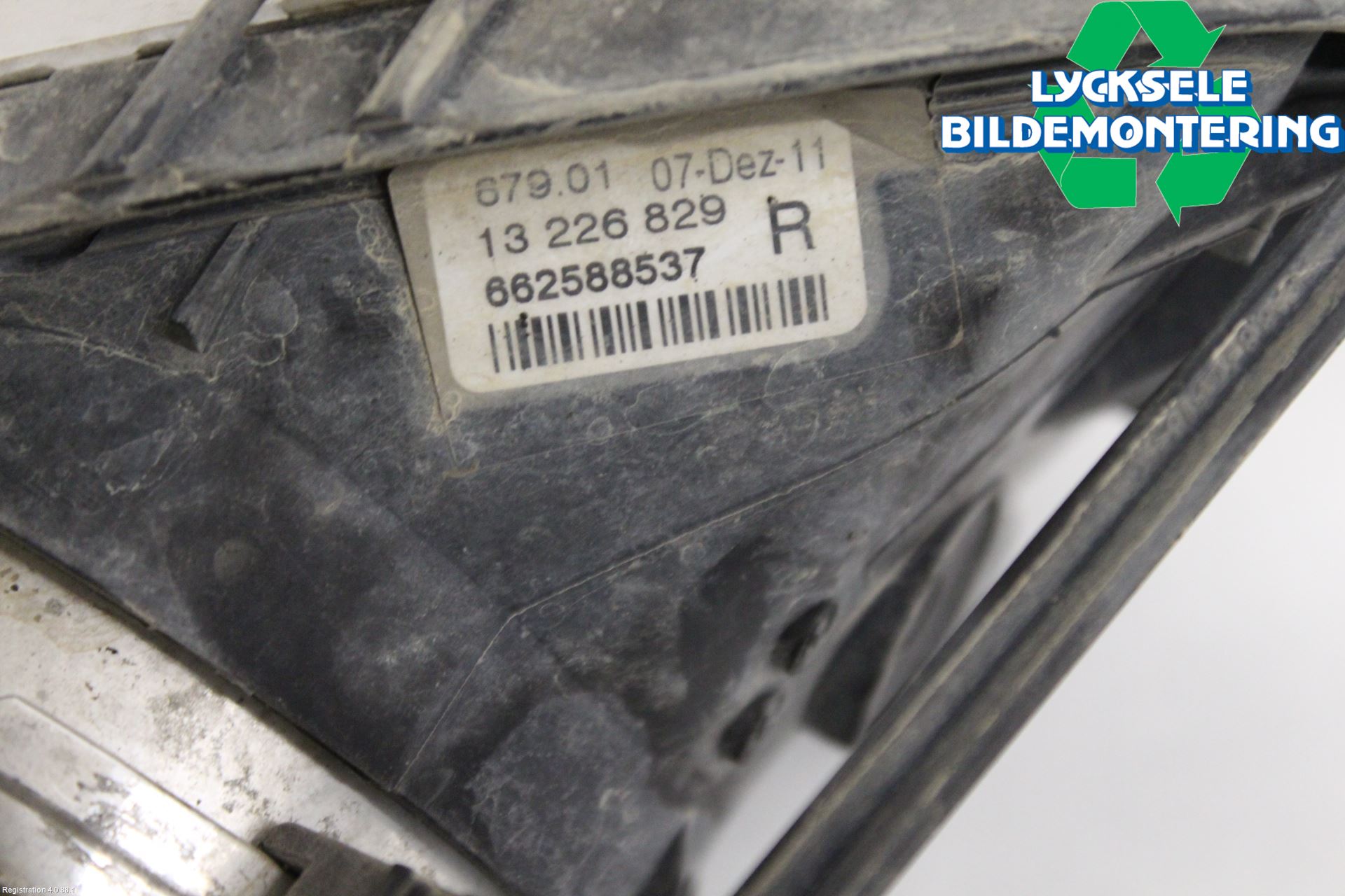 Opel INSIGNIA 09-16 Dimljus-Varselljus Fram