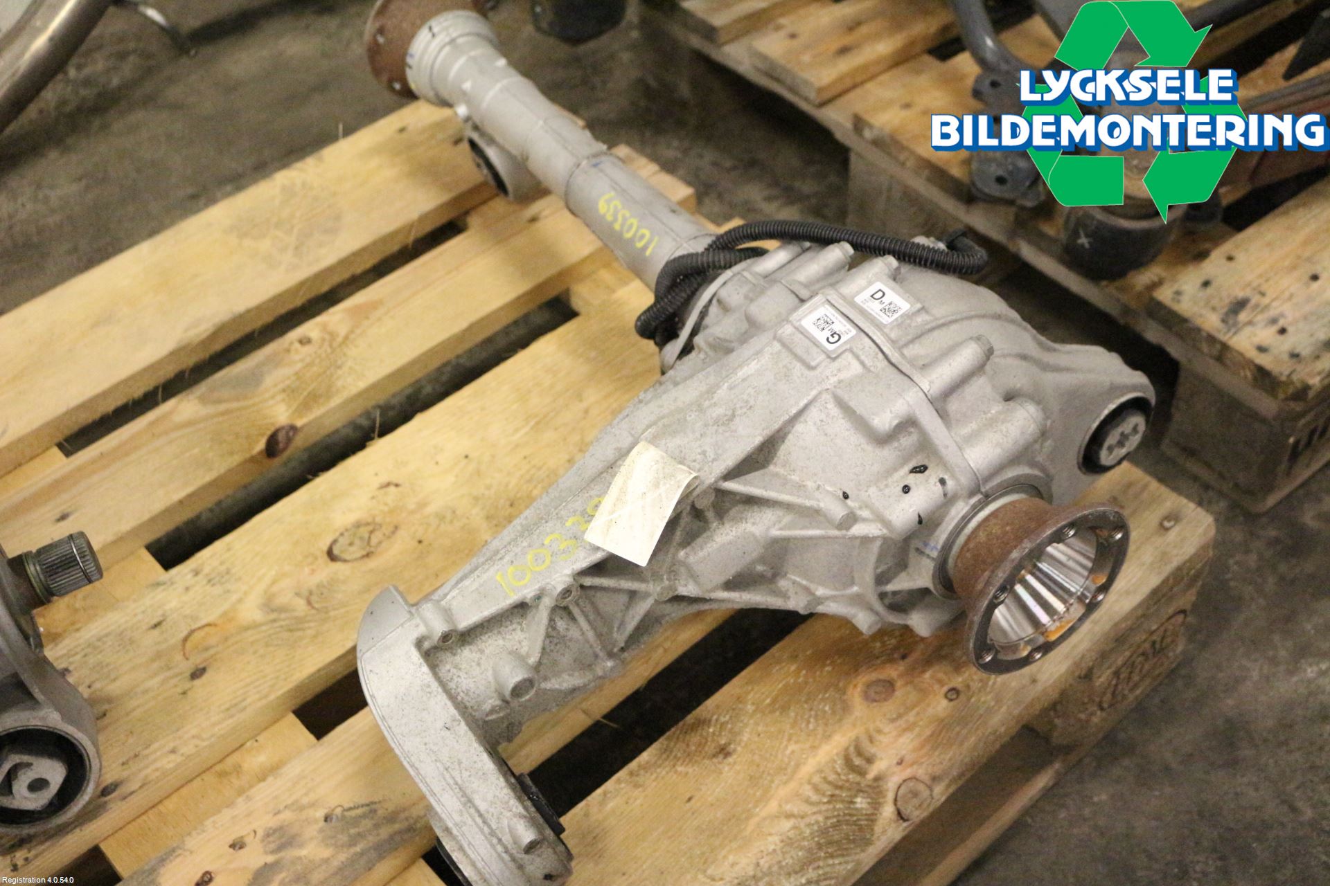 Volkswagen VW TOUAREG 7P 11-18 Framvagn Diffrential