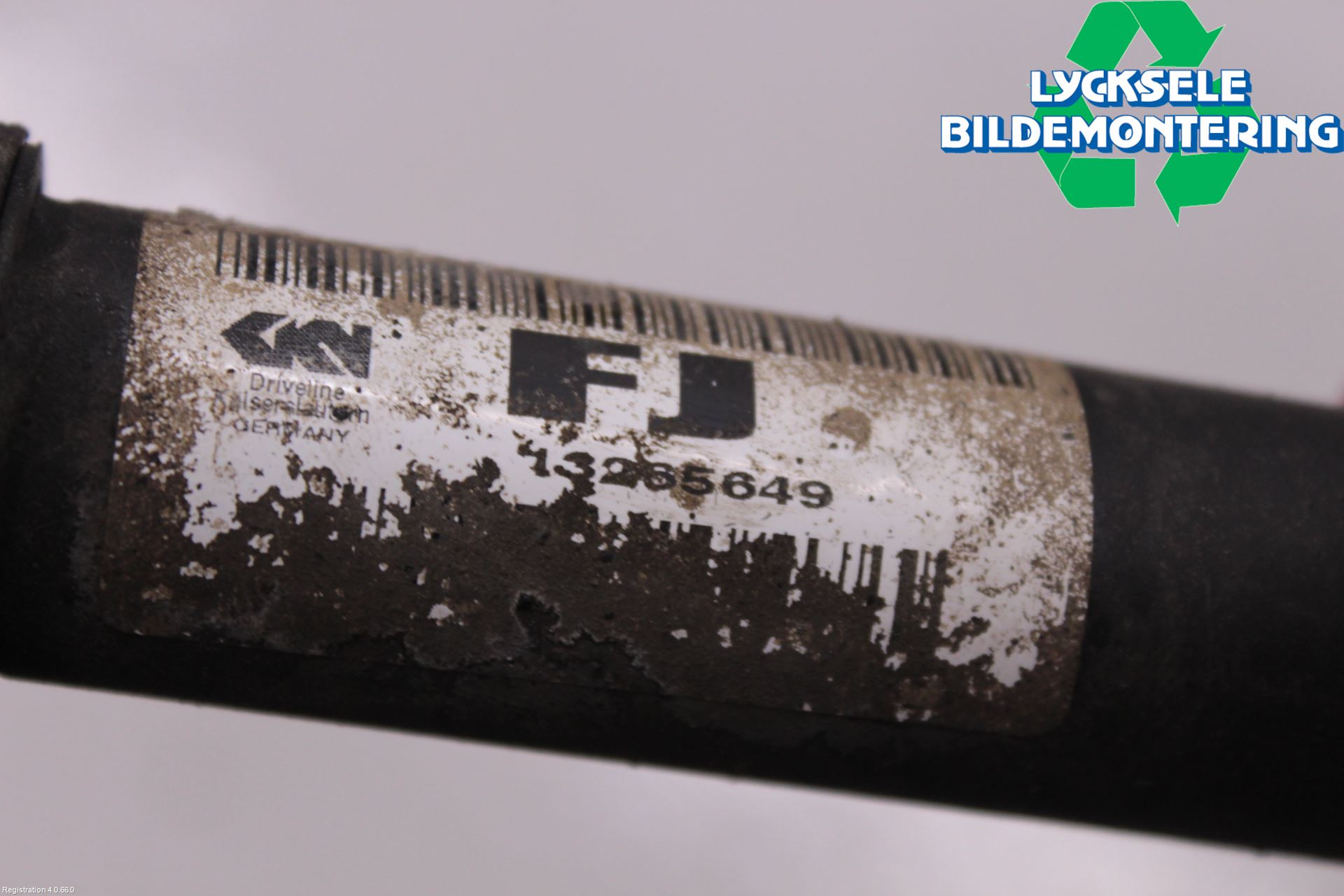 Opel INSIGNIA 09-16 Drivaxel Fram Vänster