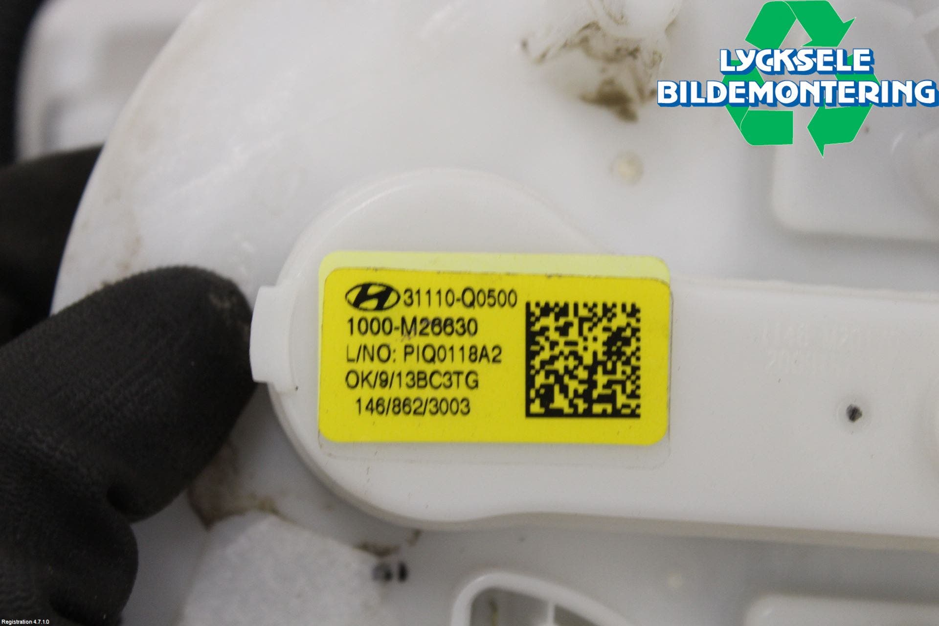 Hyundai i20 BC 21- Bränslepump El