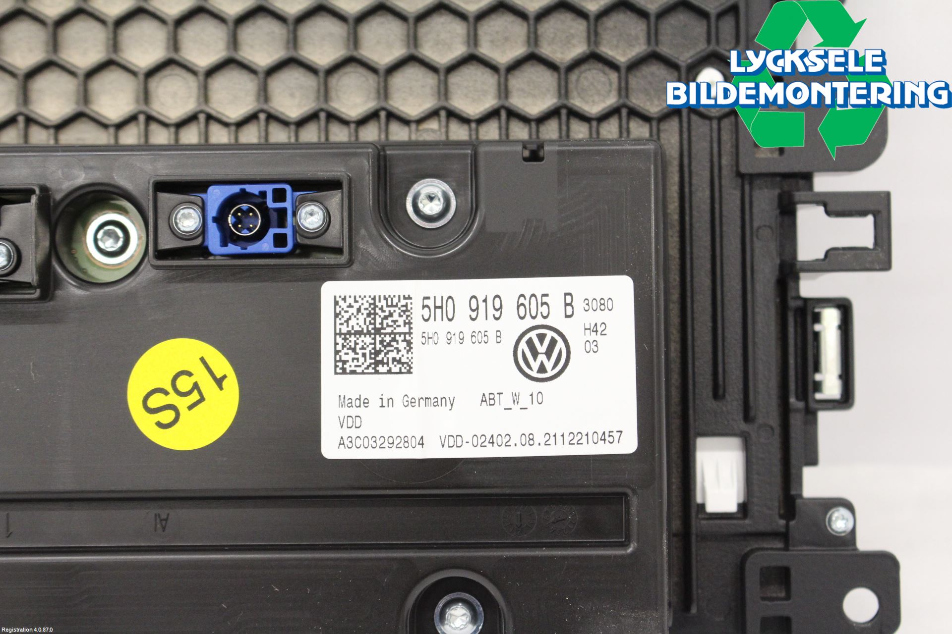 Volkswagen VW GOLF / E-GOLF VIII 20- Multifunktionsdisplay