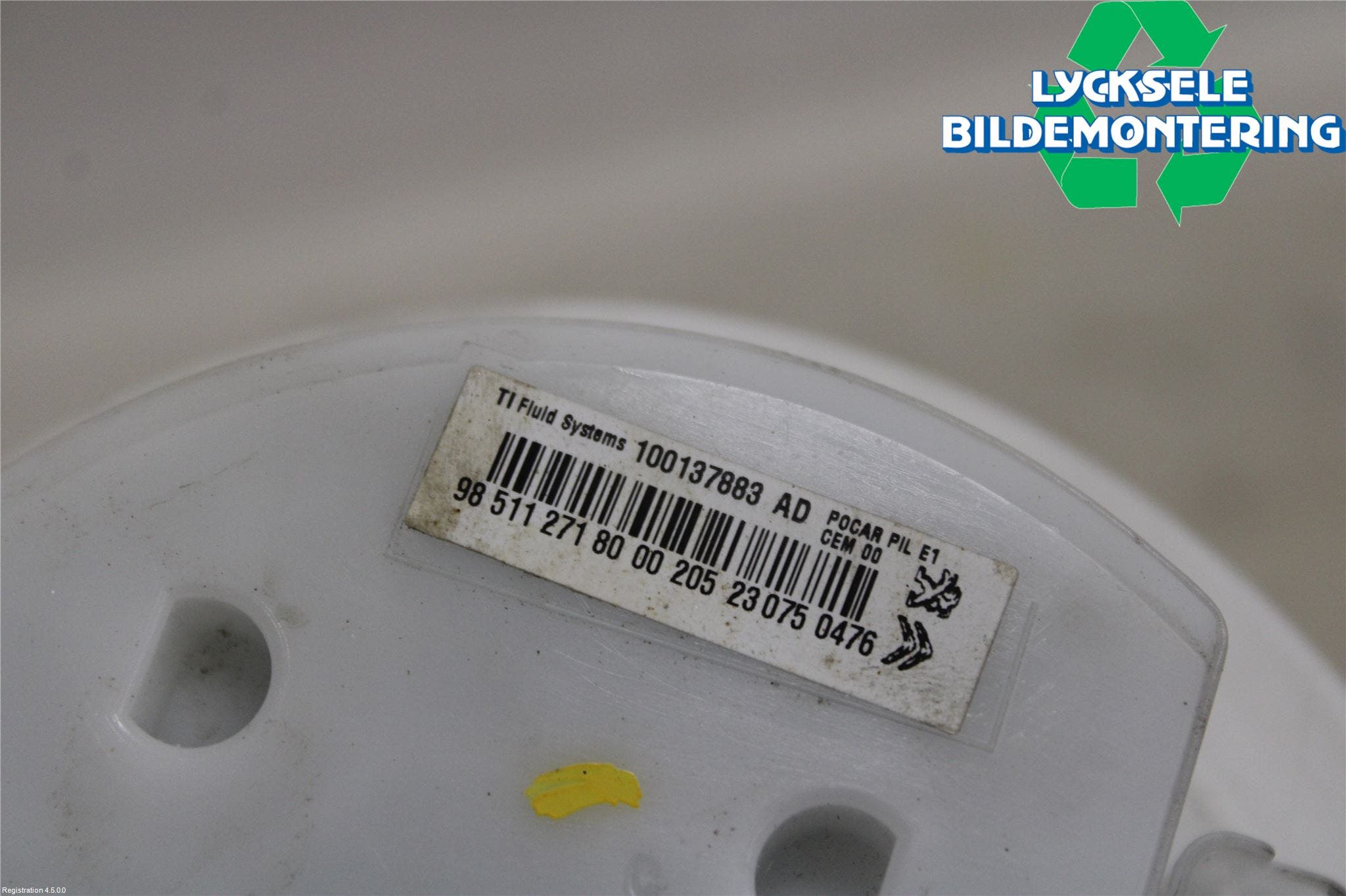 Peugeot 208/E-208 20- Bränslepump El