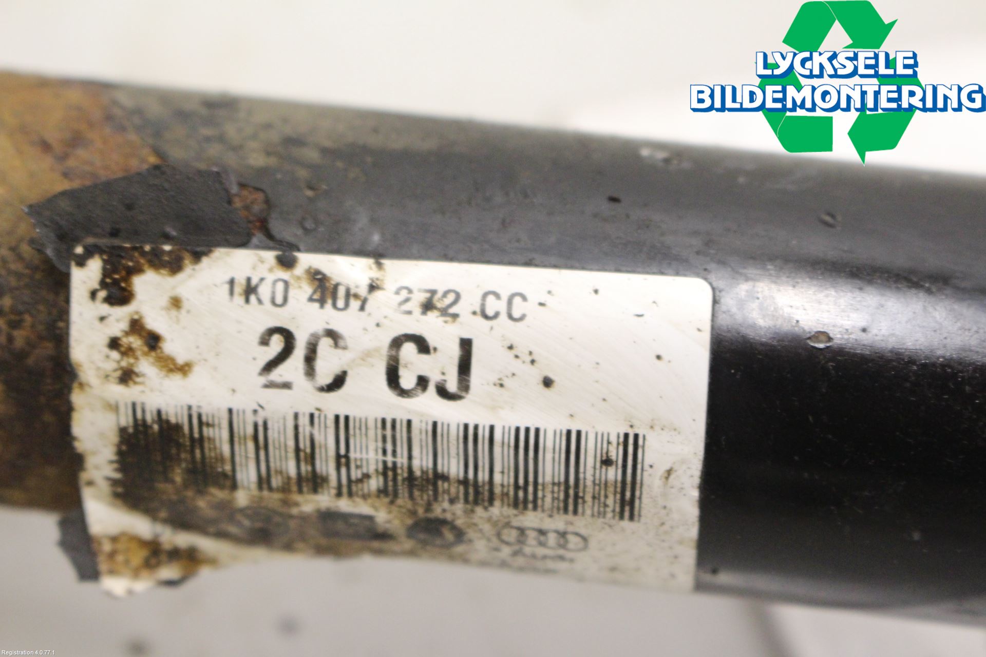 Volkswagen VW GOLF VI 09-13 Drivaxel Fram Höger