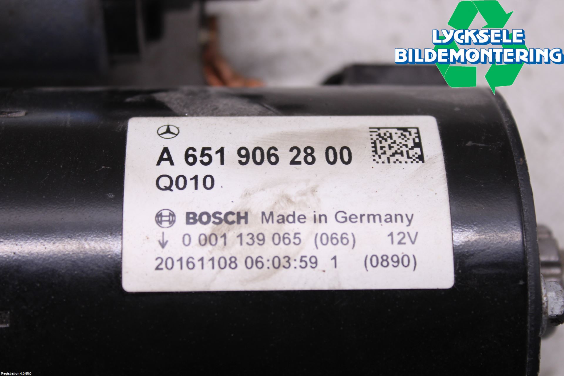 Mercedes-Benz MB C-KLASS (W205) 14-21 Startmotor Diesel
