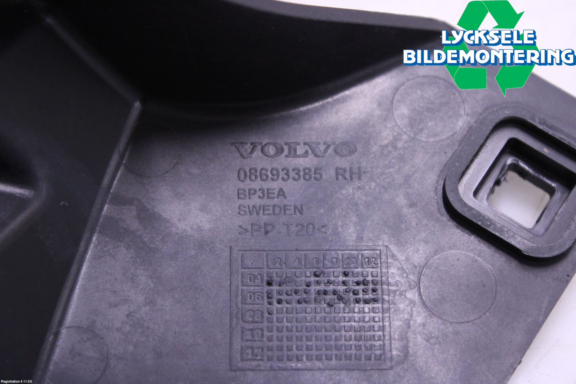 Volvo V70 05-08 Stötfångarfäste Bak Hö