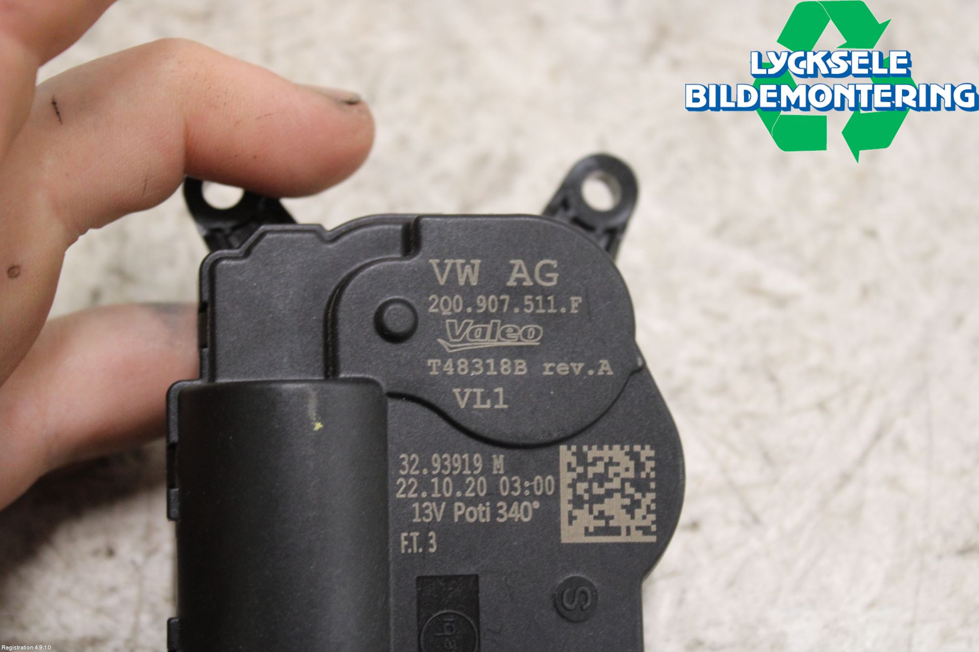 Volkswagen VW ID.3 21- Ac Reglermotor