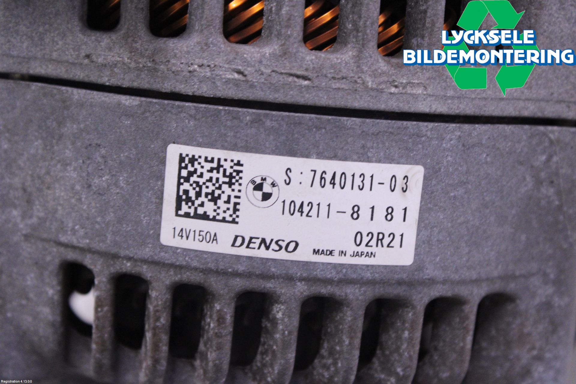 Mini ONE/COOPER 3DR F56 14-24 Generator