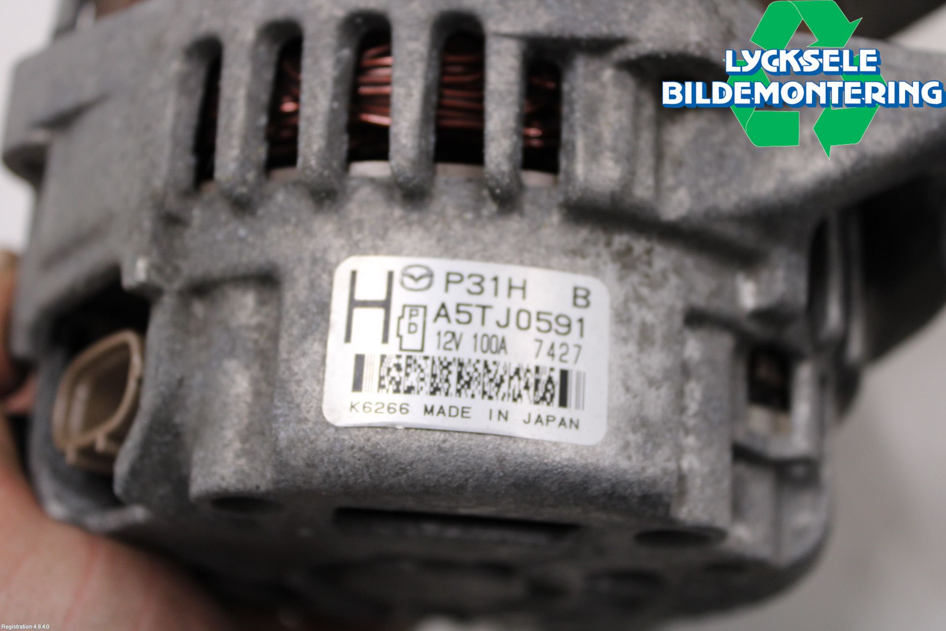 Mazda 3 III 14-19 Generator