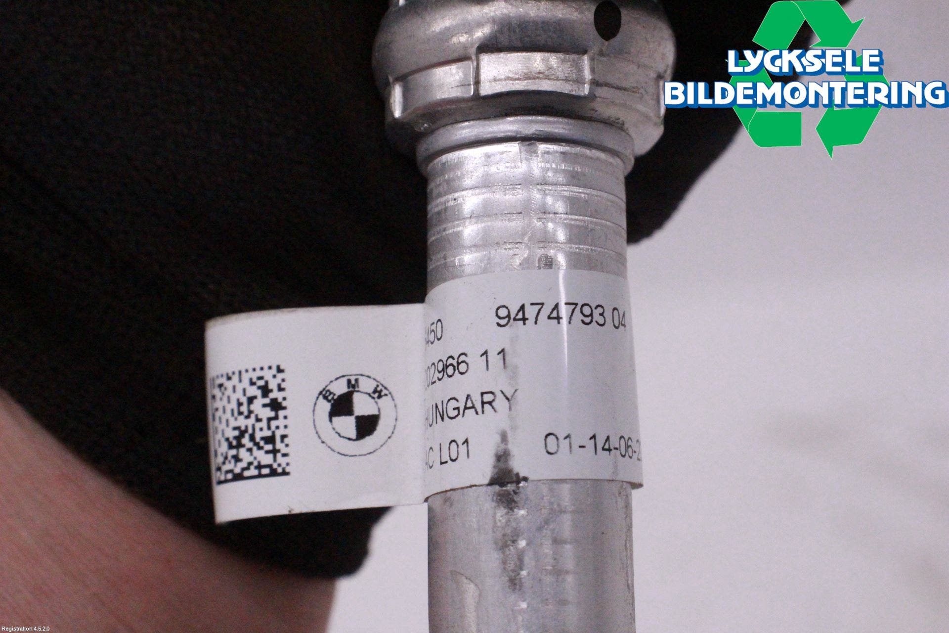 BMW 4/i4 G26 GRAN COUPÉ 21- Ac Slang-Rör