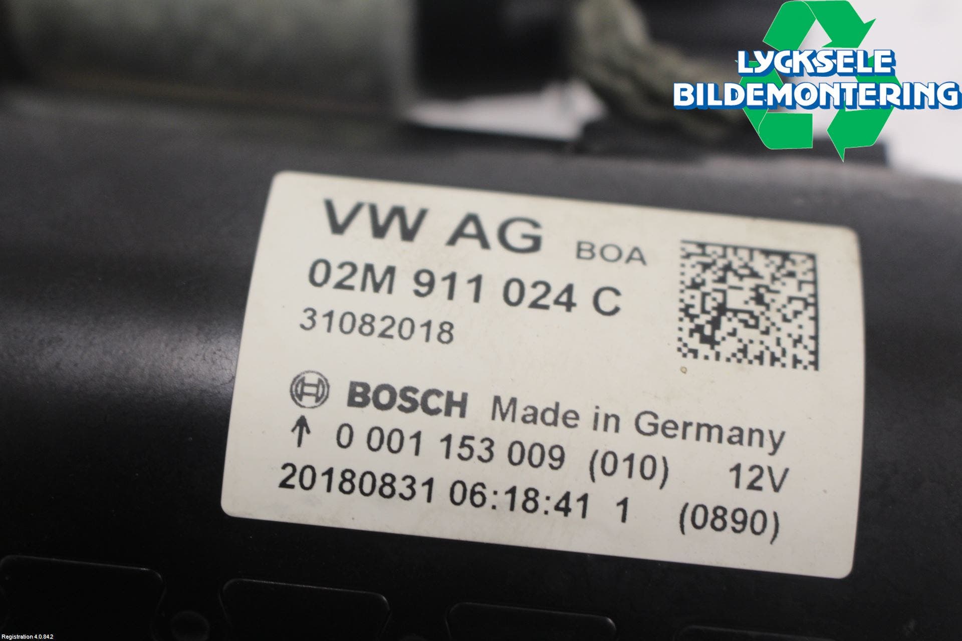 Volkswagen VW CADDY 16-20 Startmotor Diesel