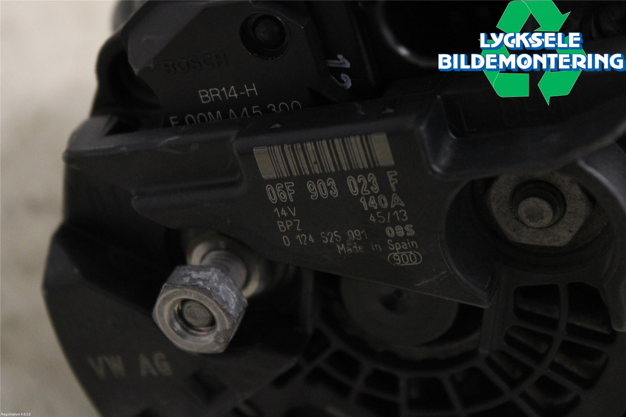 Volkswagen VW CADDY 11-15 Generator