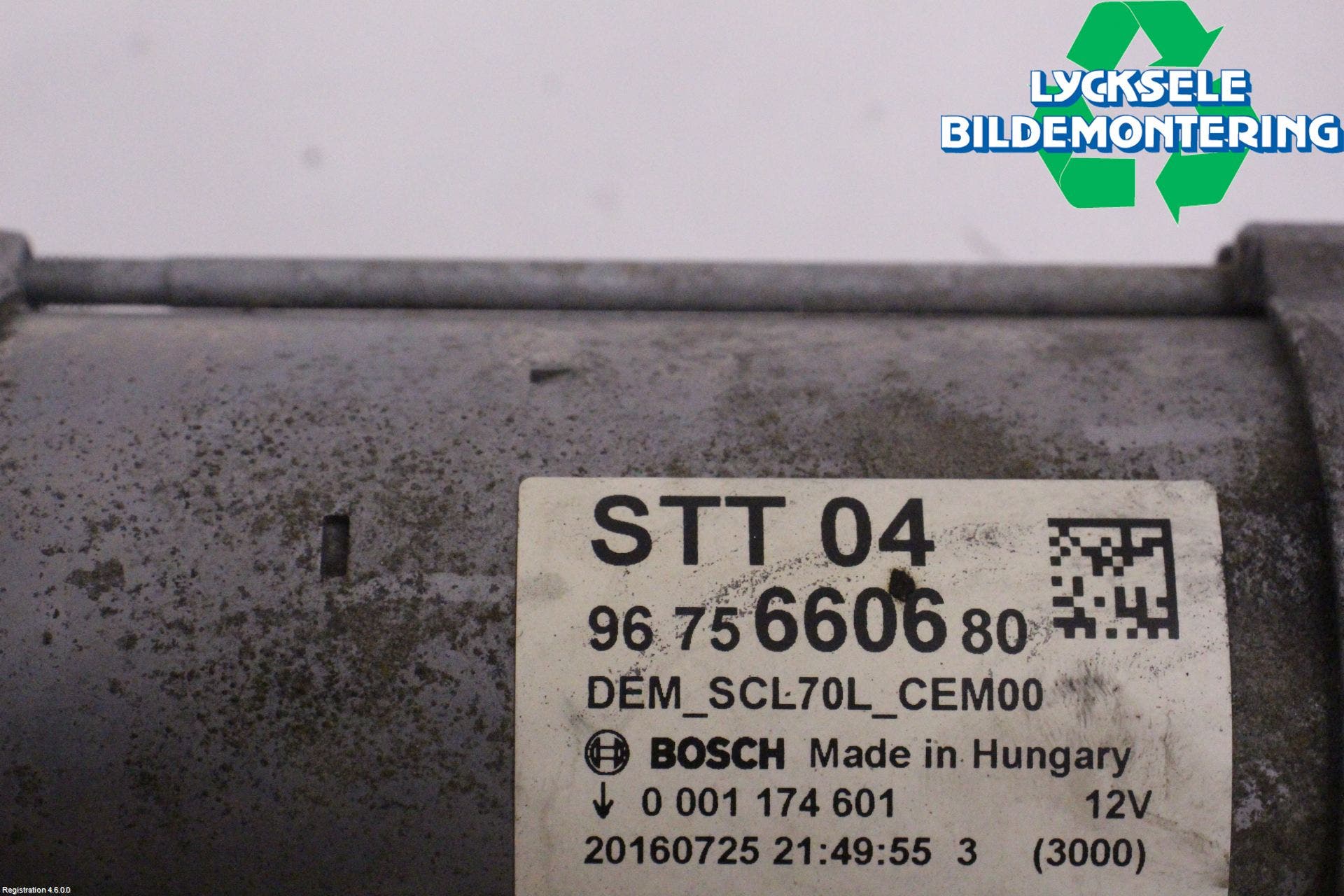 Peugeot PARTNER 16-18 Startmotor Diesel