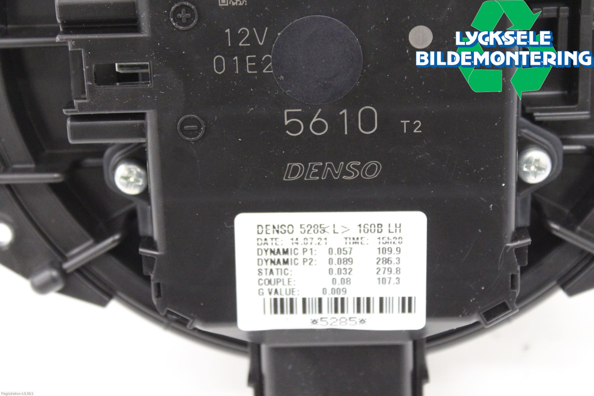 Toyota COROLLA 19- Ac Värmefläkt