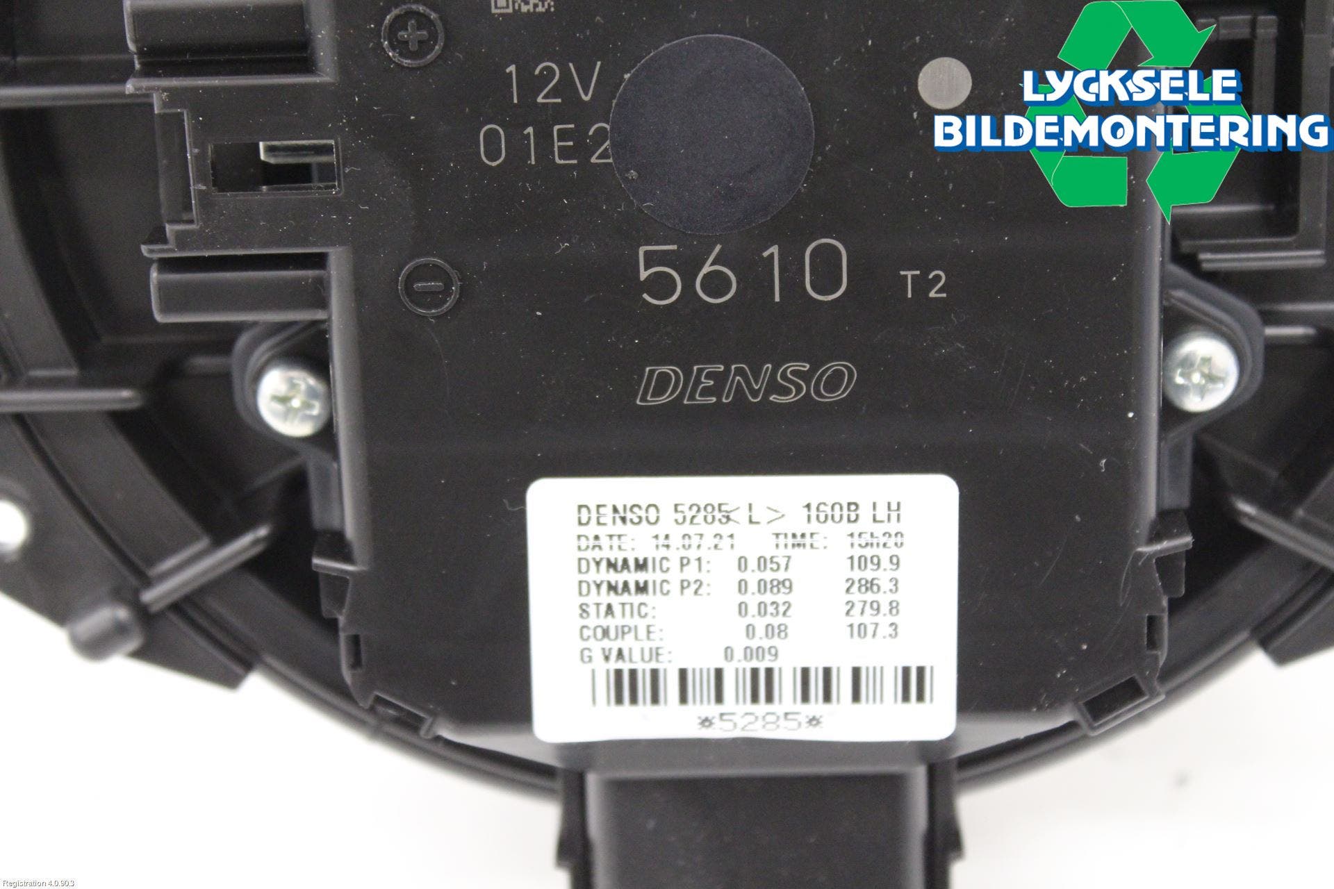 Toyota COROLLA 19- Ac Värmefläkt