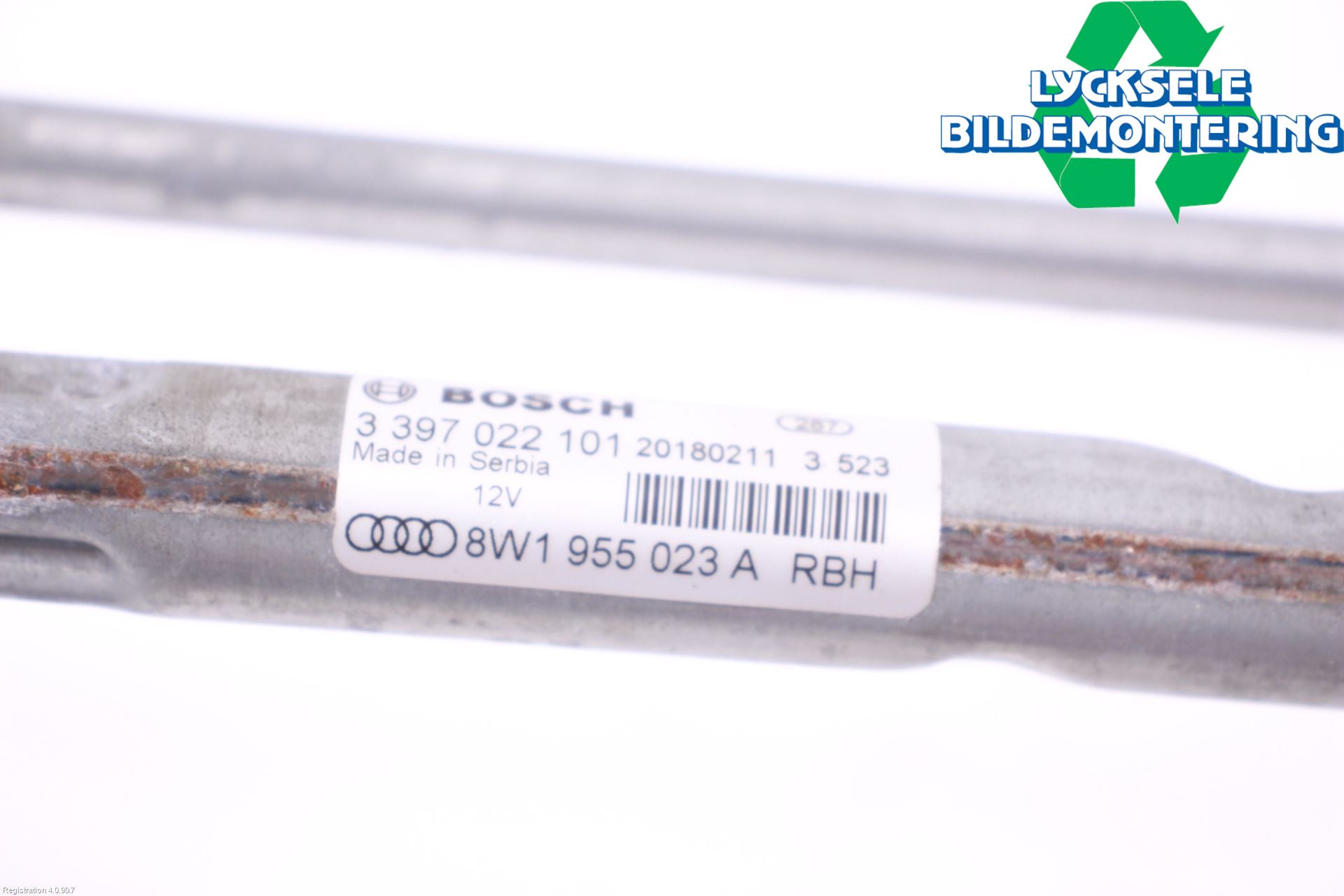 Audi A4 ALLROAD 17- Torkarmekanism Vindruta