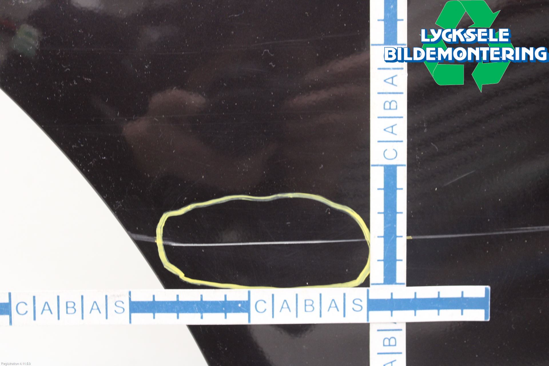 Nissan QASHQAI 10-14 Dörr Bak Höger