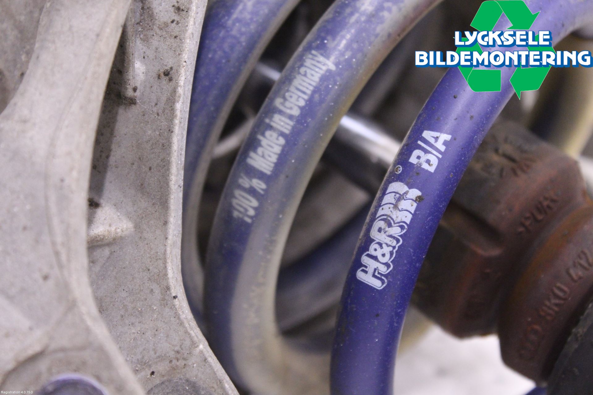 Audi A5 07-16 Fjäderben Fram Vänster