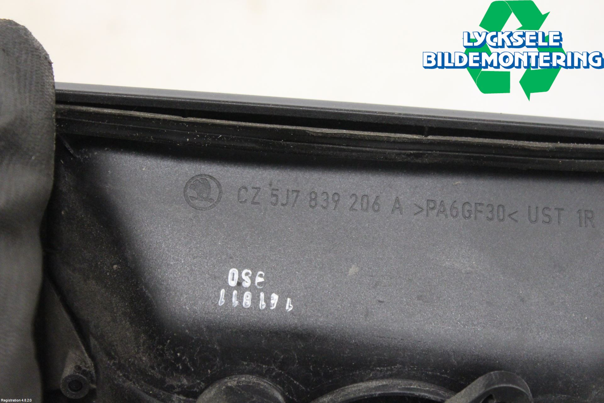 Skoda PRAKTIK Dörrhandtag Yttre Hö