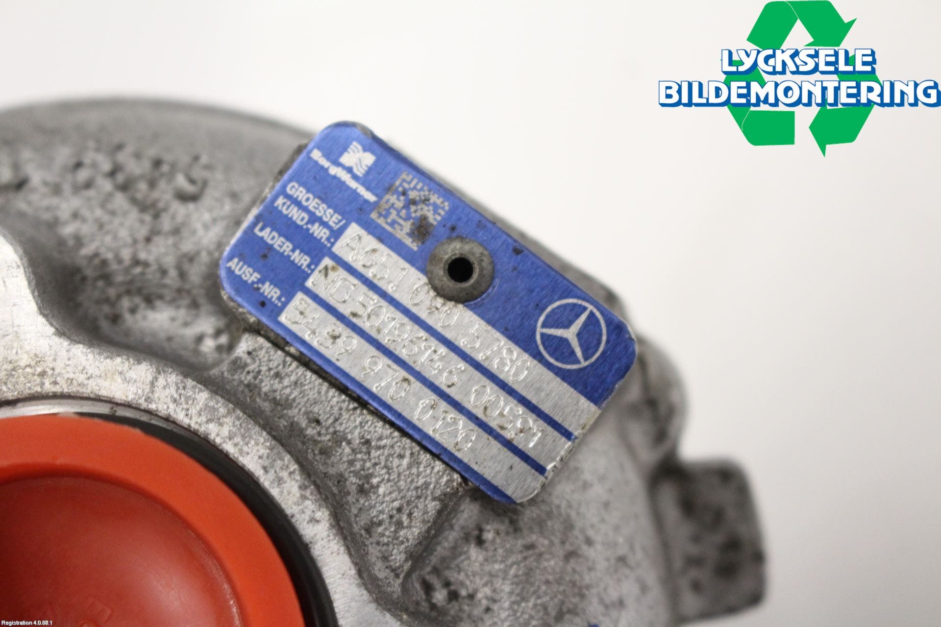 Mercedes-Benz MB C-KLASS (W204) 07-15 Turboaggregat