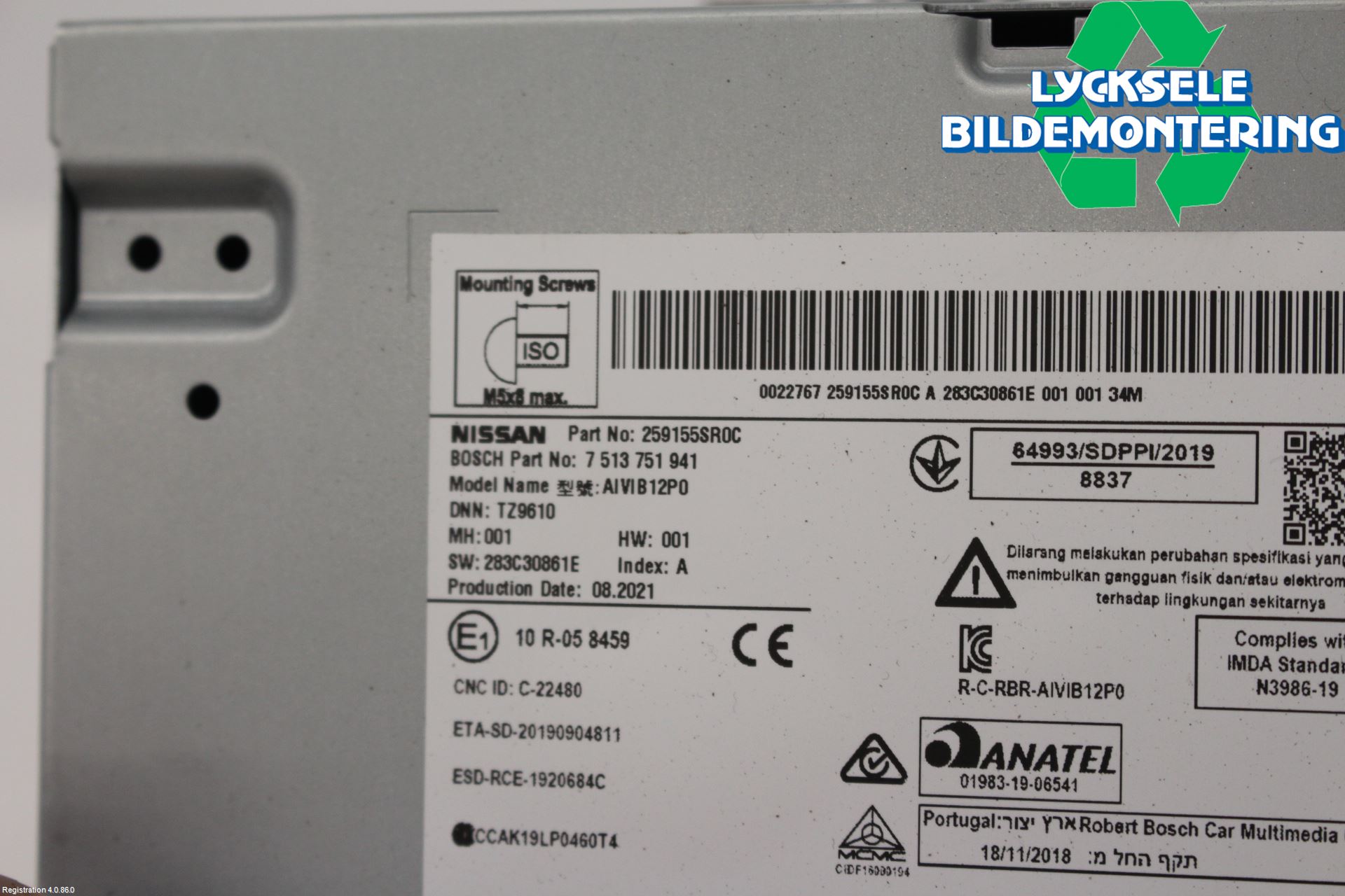 Nissan LEAF 18- Gps Navigator
