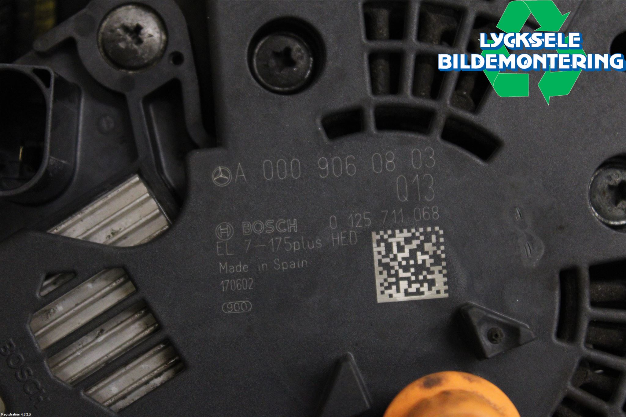 Mercedes-Benz MB CLA-KLASS (C117/X117) 13-19 Generator