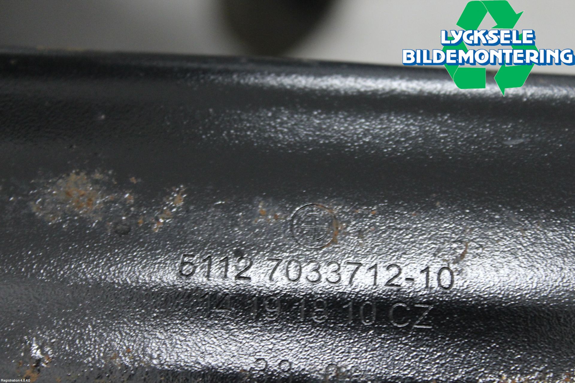 BMW 5 E60/61 Sed/Tou 02-10 Stötfångarbalk Bak