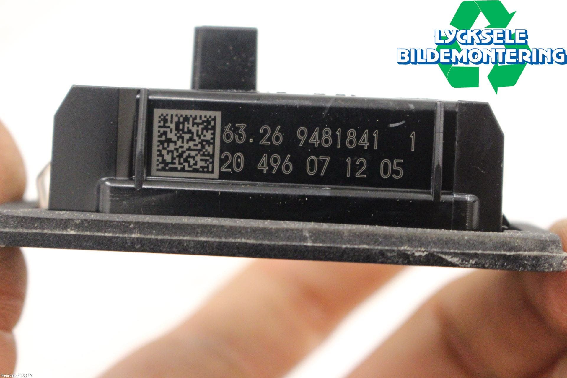 BMW 3 G20/G21/G80/G81 19- Skylt Belysning