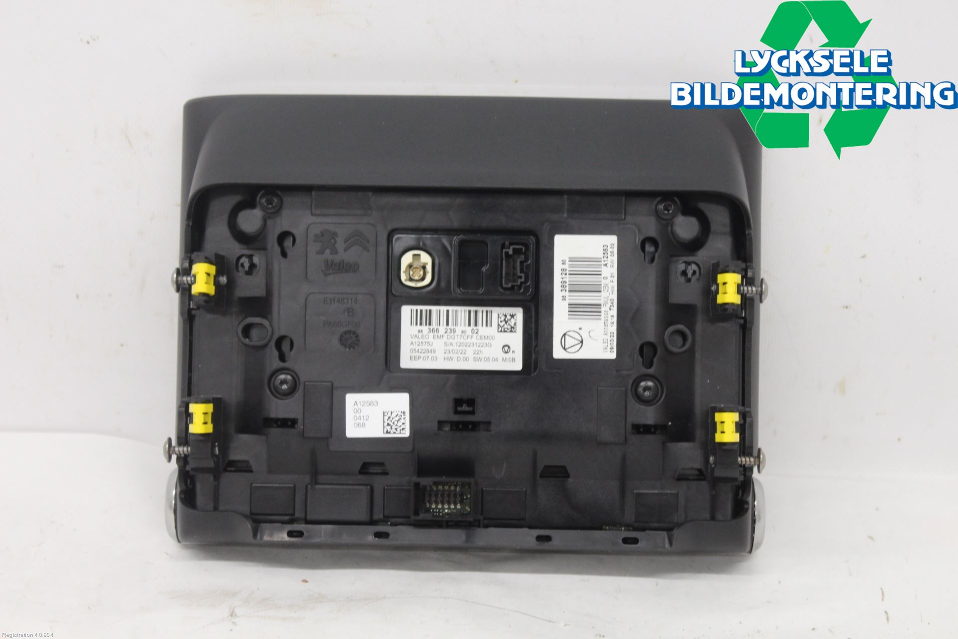 Citroen COTROEN C3 17-24 Multifunktionsdisplay