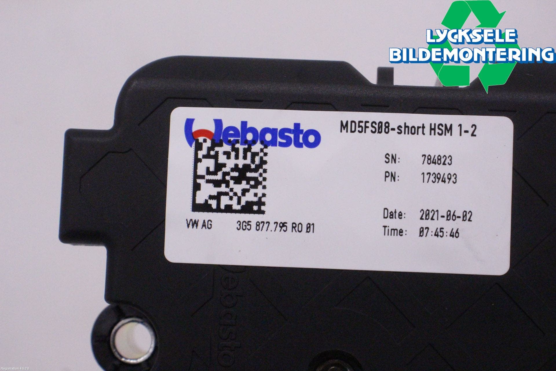 Audi E-TRON, S GE 19- Taklucksmotor