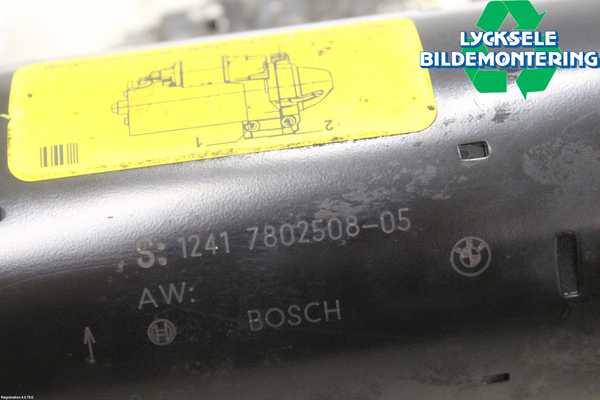 BMW 3 E90/91 SED/TOU 05-12 Startmotor Diesel