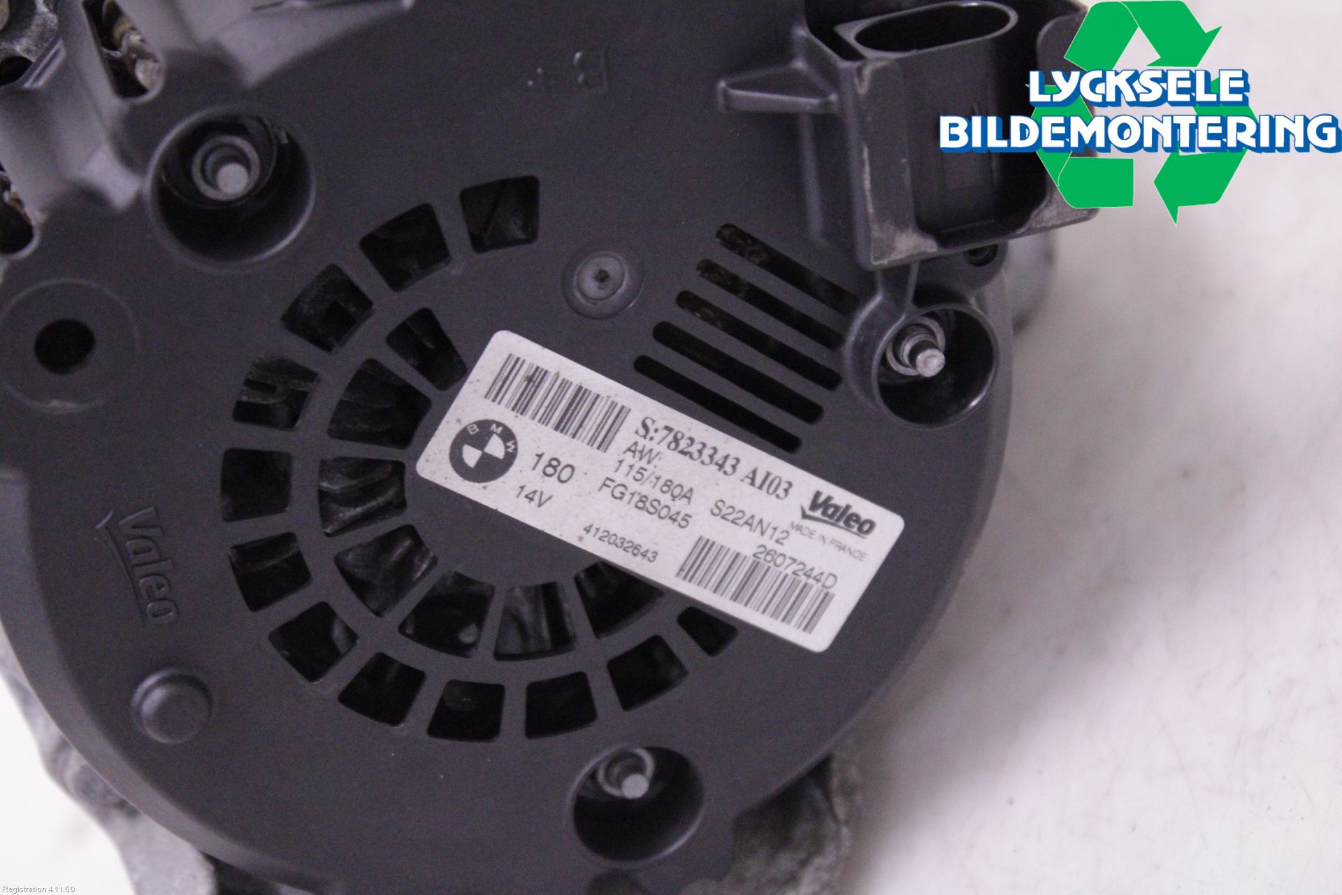 BMW 3 F30/F31/F80 12-19 Generator