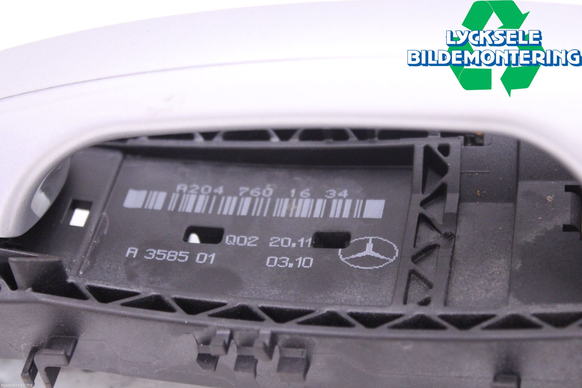 Mercedes-Benz MB GLK-KLASS (X204) 08-16 Dörrhandtag Yttre Hö