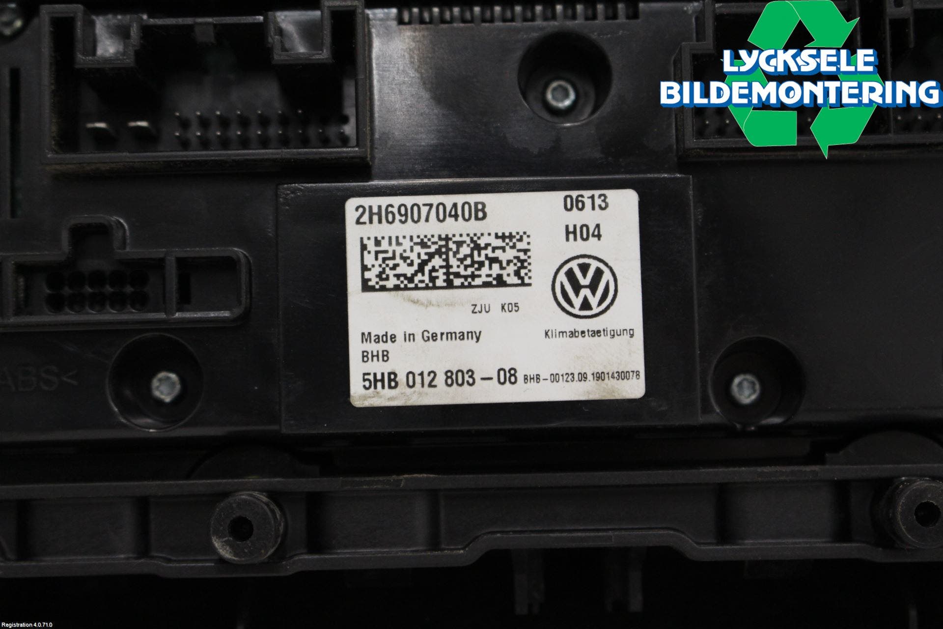 Volkswagen VW AMAROK 2H 10-22 Ac Styrenhet Ac Manöveren