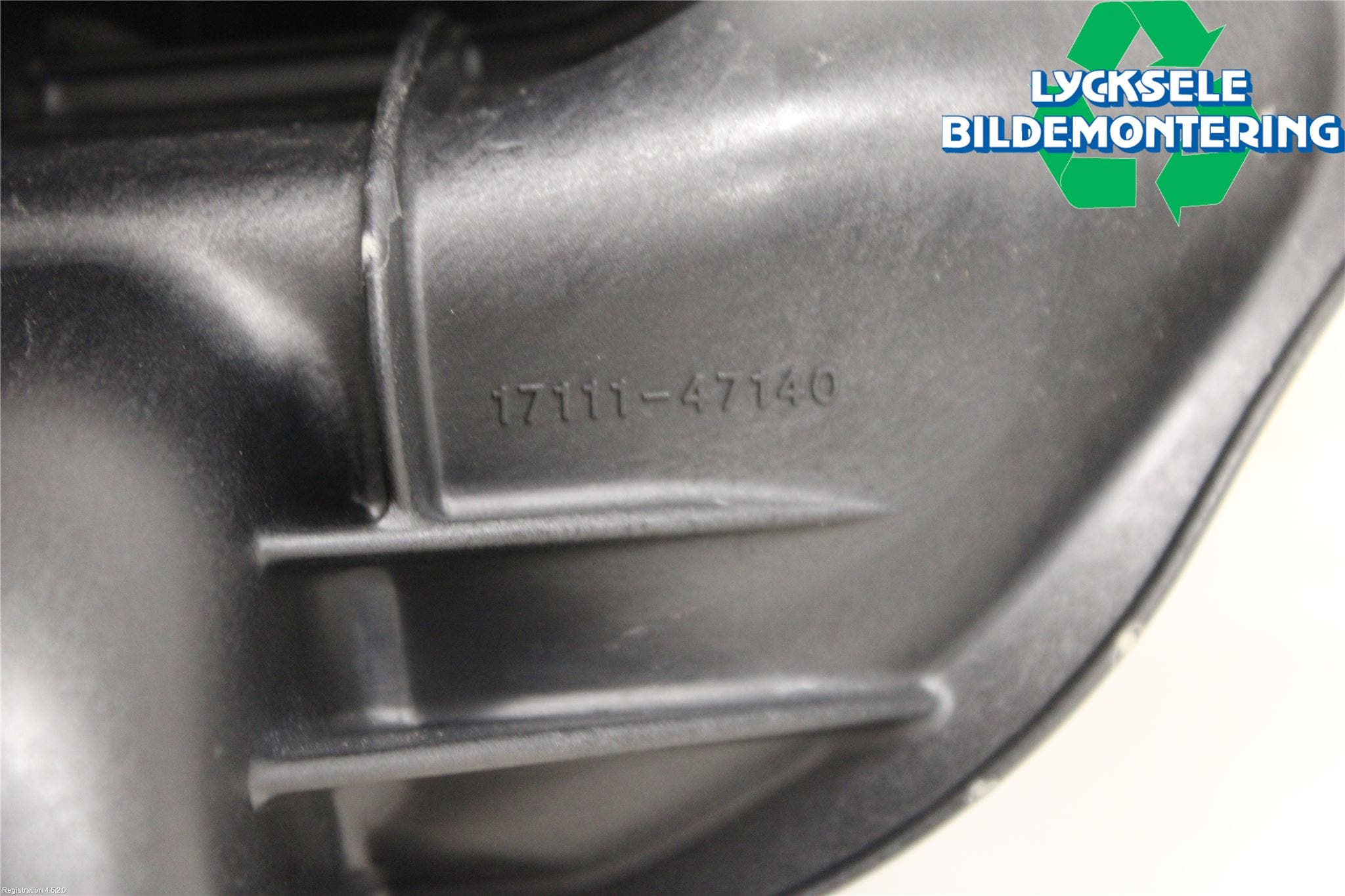 Toyota YARIS XP130 15-20 Grenrör Insug