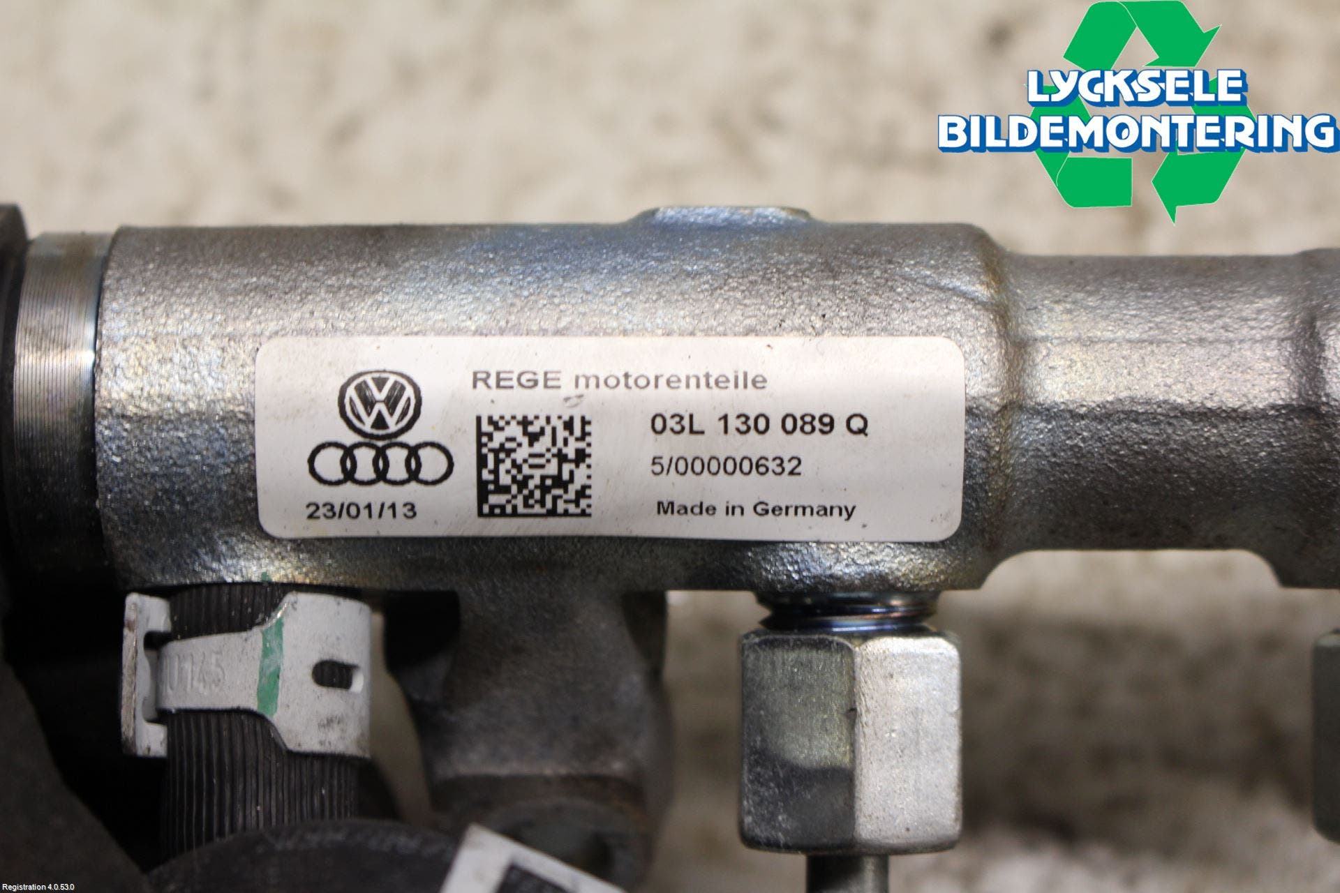 Audi A4 12-15 Inj. Fuelrail