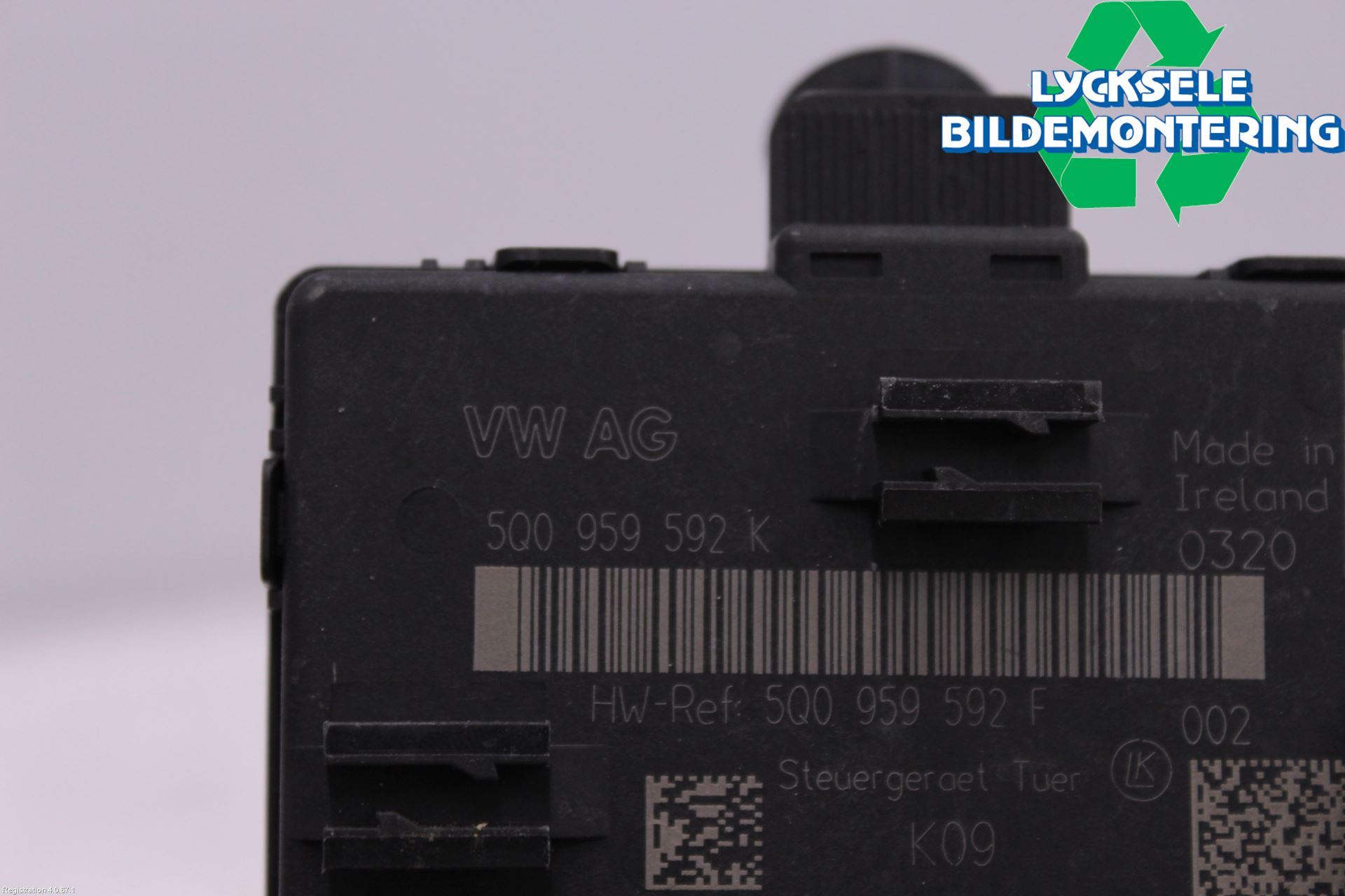 Volkswagen VW ARTEON 17- Styrenhet Dörr