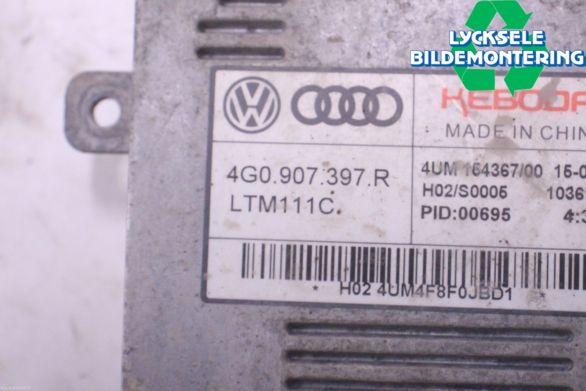 Audi A6/S6 4G 11-18 Styrenhet Strålkastare