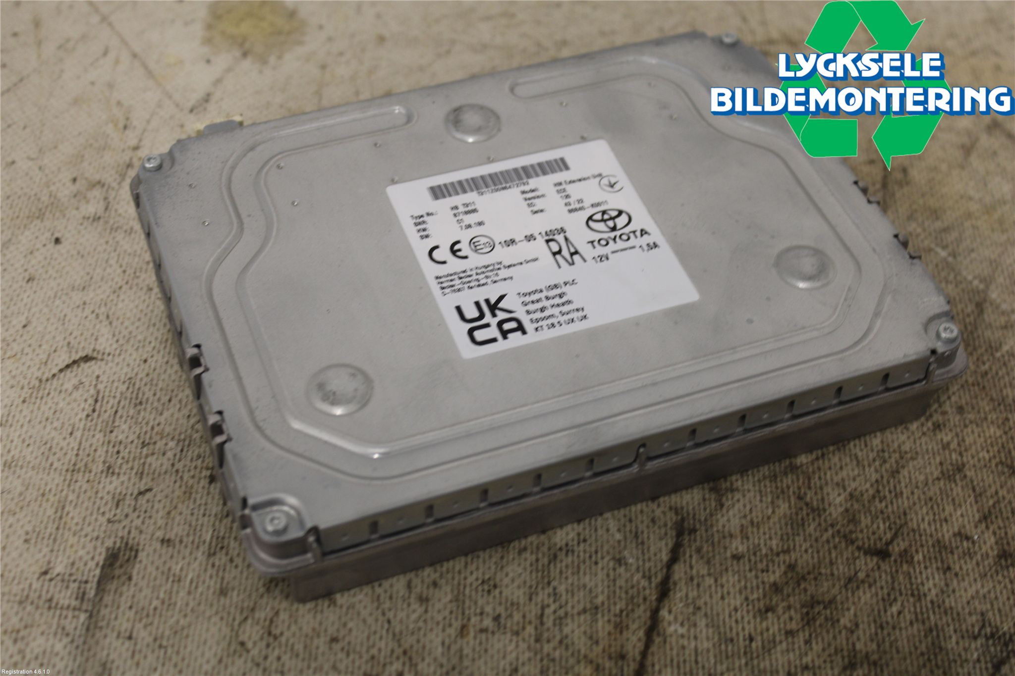 Toyota HILUX 16- Styrenhet Övrigt