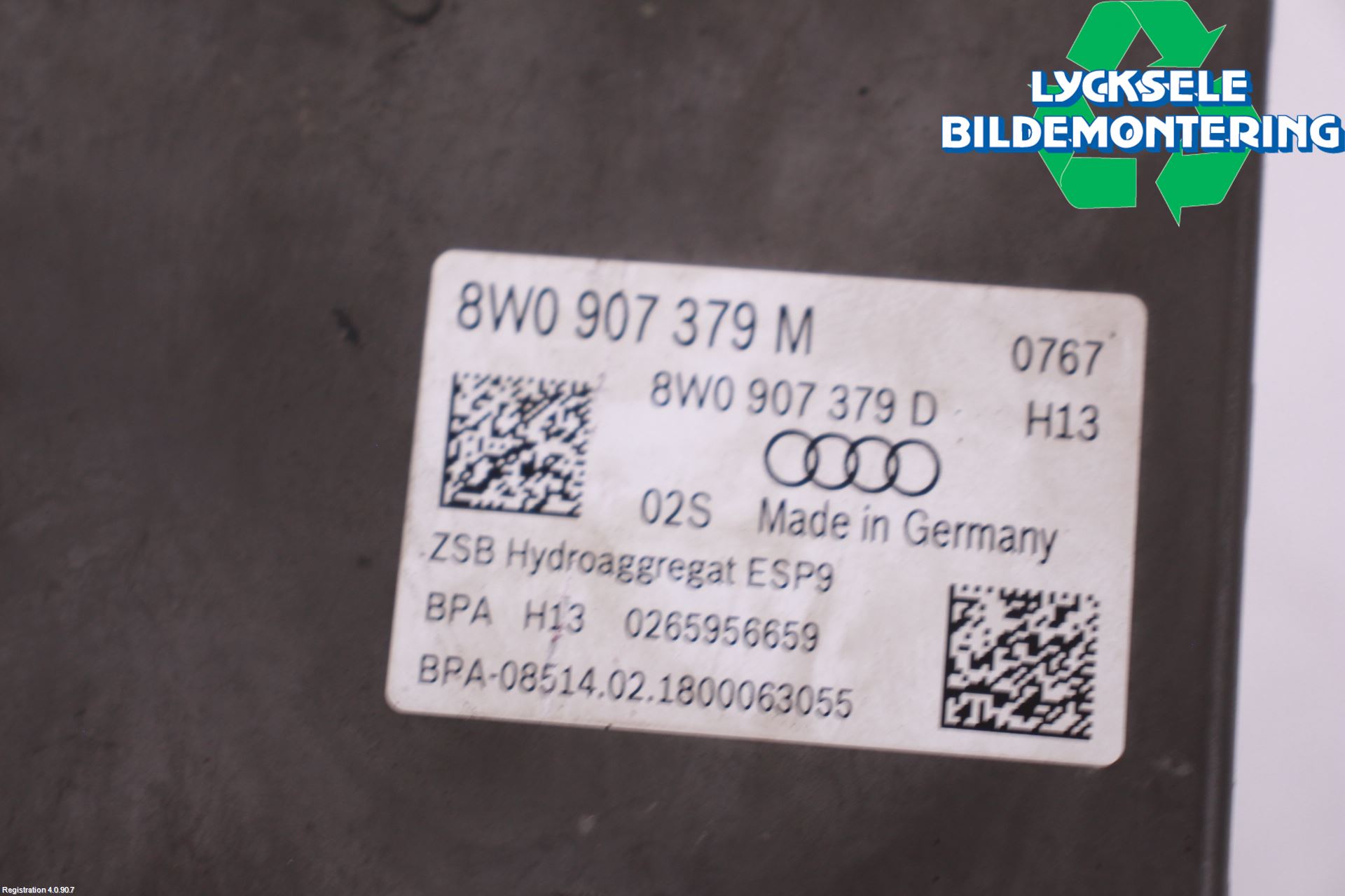 Audi A4 ALLROAD 17- Abs Hydraulaggregat